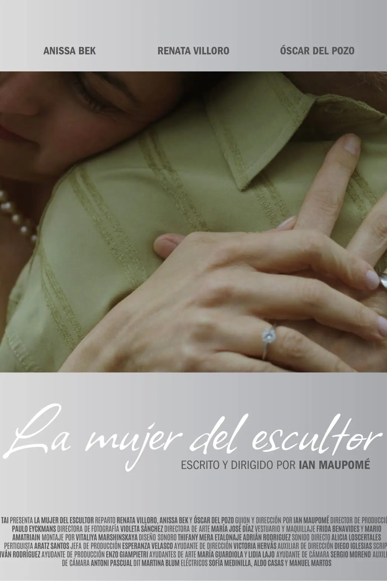 Movie poster "La mujer del escultor"