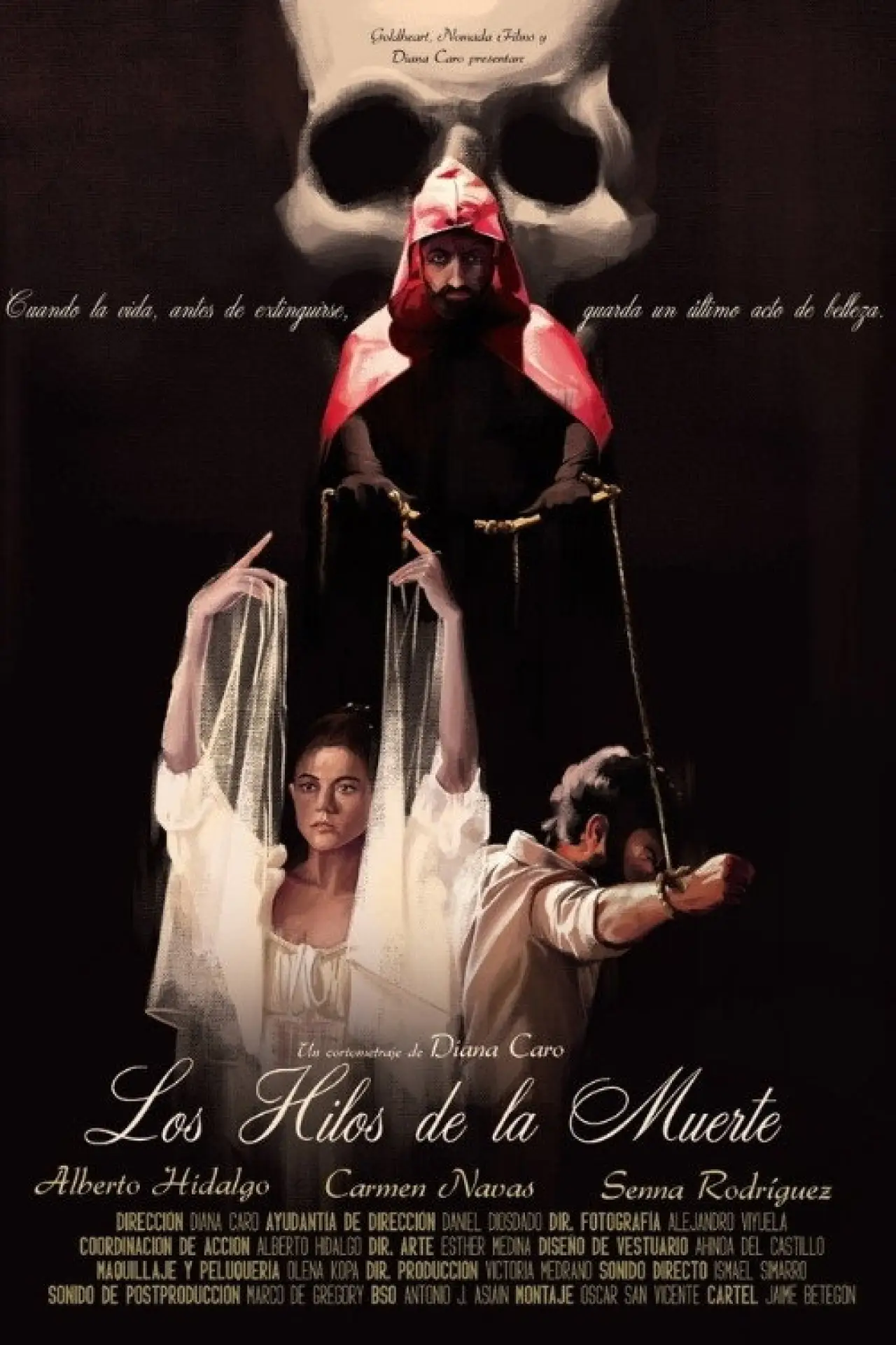 Movie poster "Los hilos de la muerte"