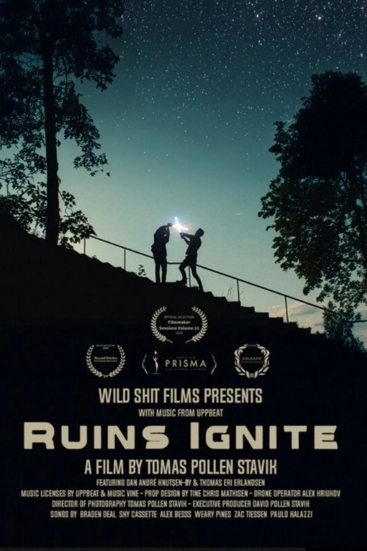 Movie poster "Ruins Ignite"