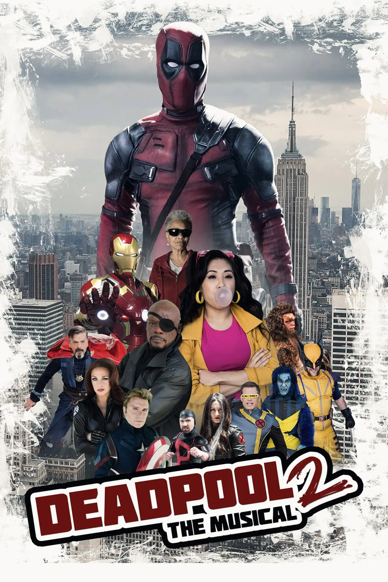 Movie poster "Deadpool The Musical 1/2"