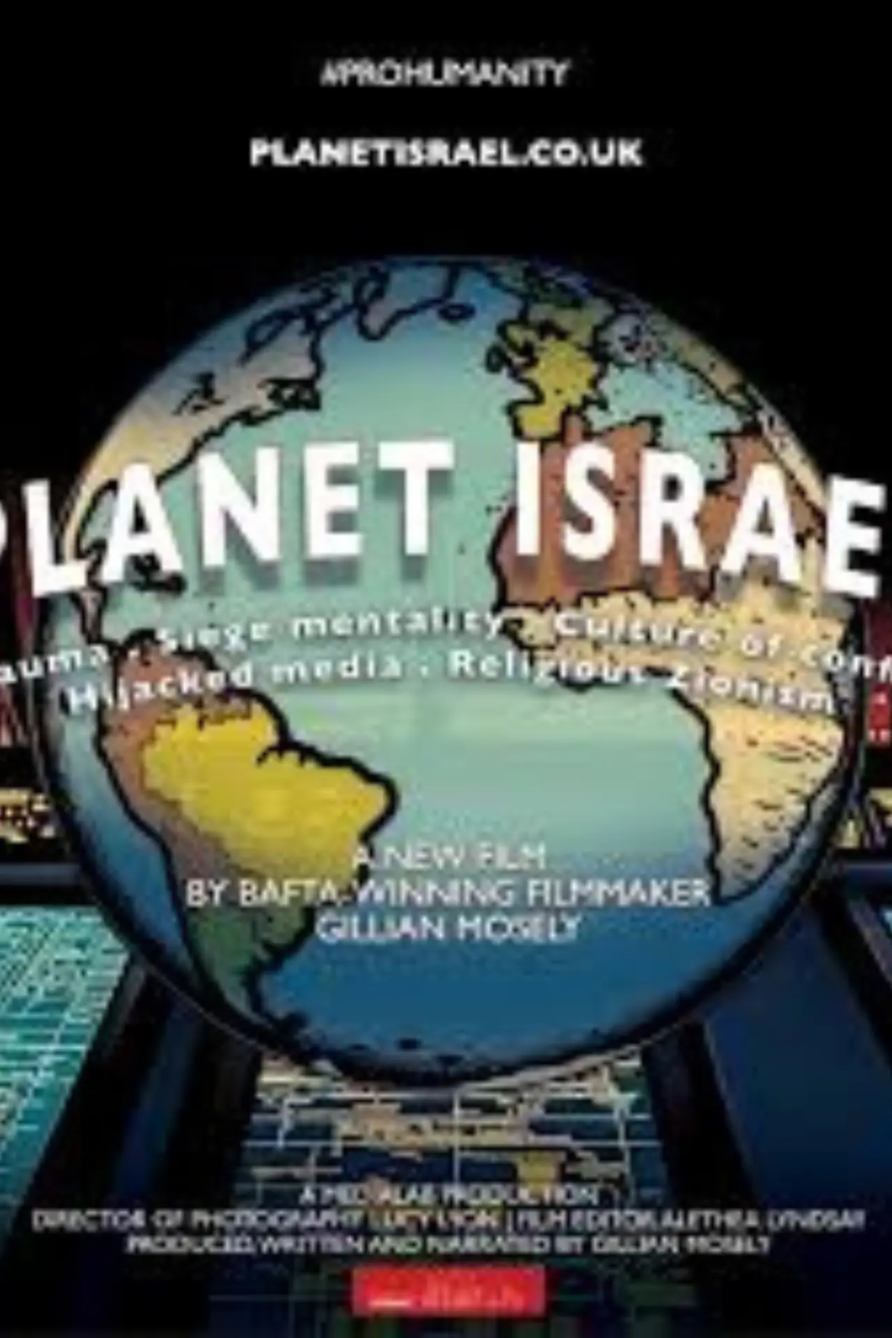 Movie poster "Planet Israel"