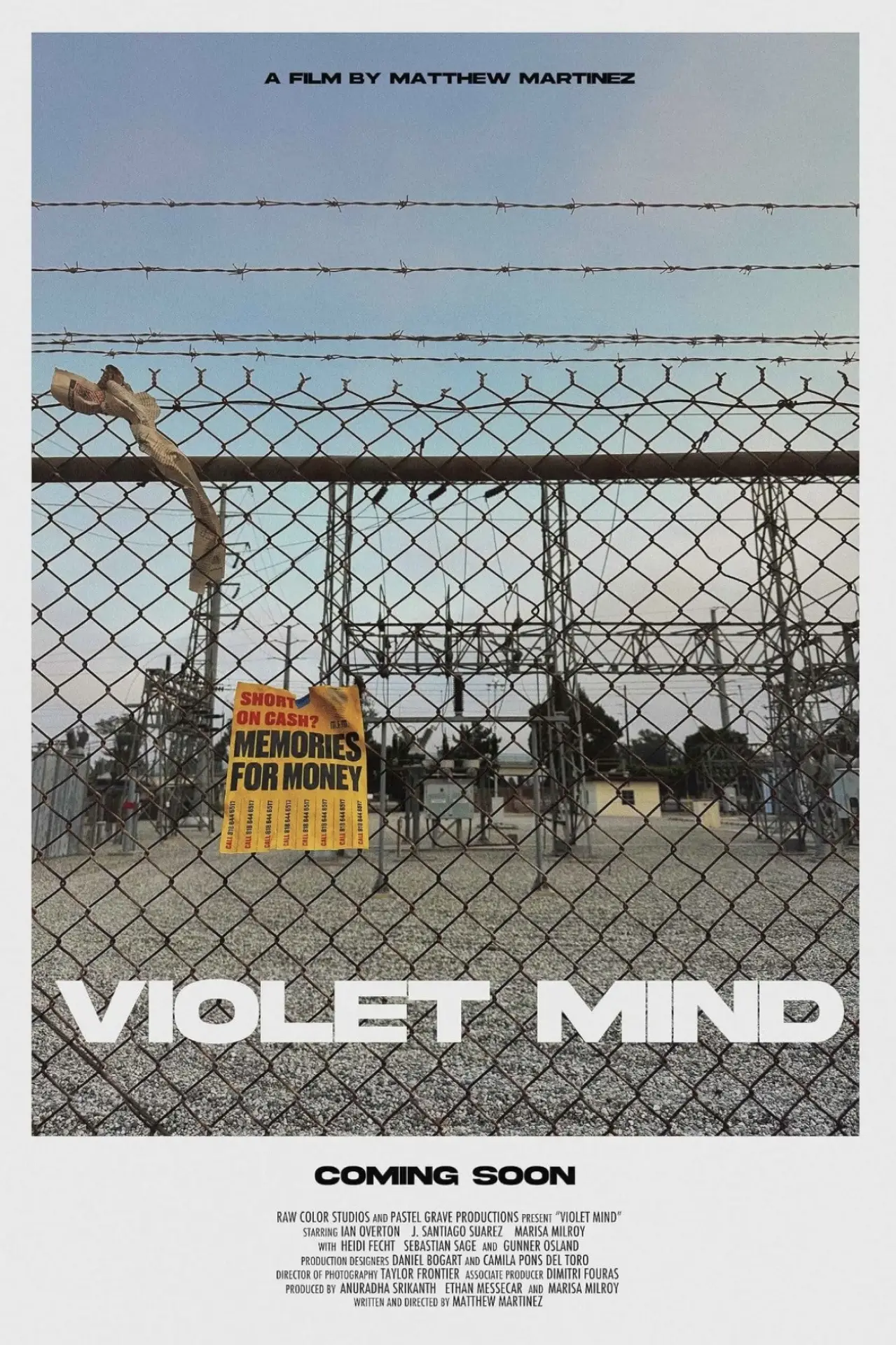 Movie poster "Violent Mind"