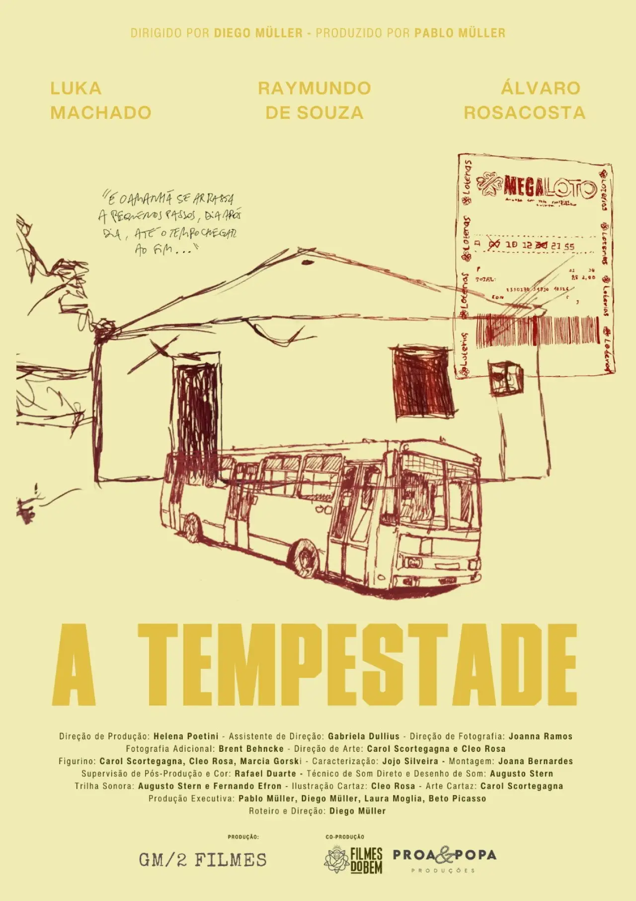Movie poster "A Tempestade"