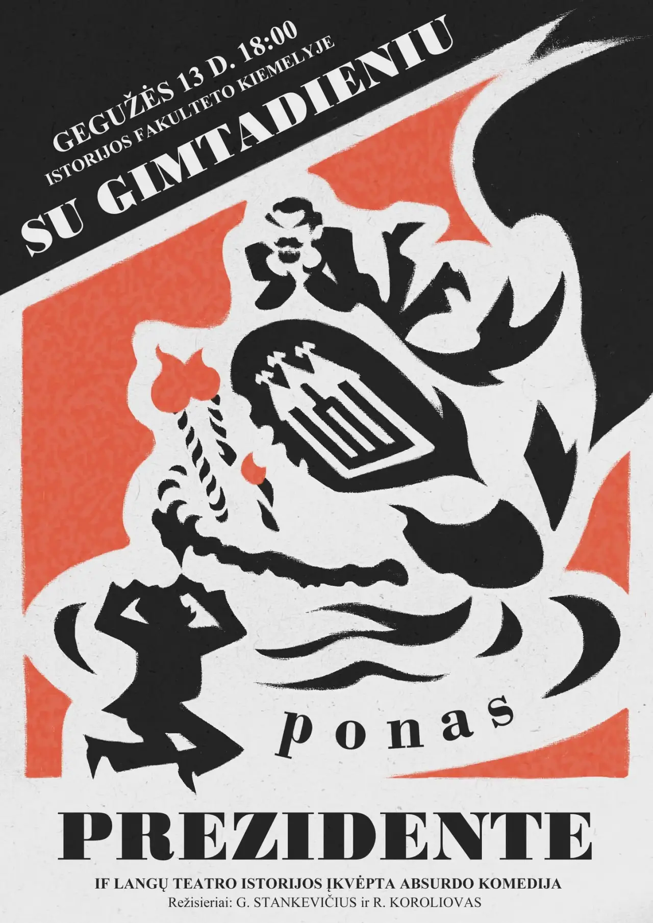 Movie poster "Su Gimtadieniu, Ponas Prezidente"