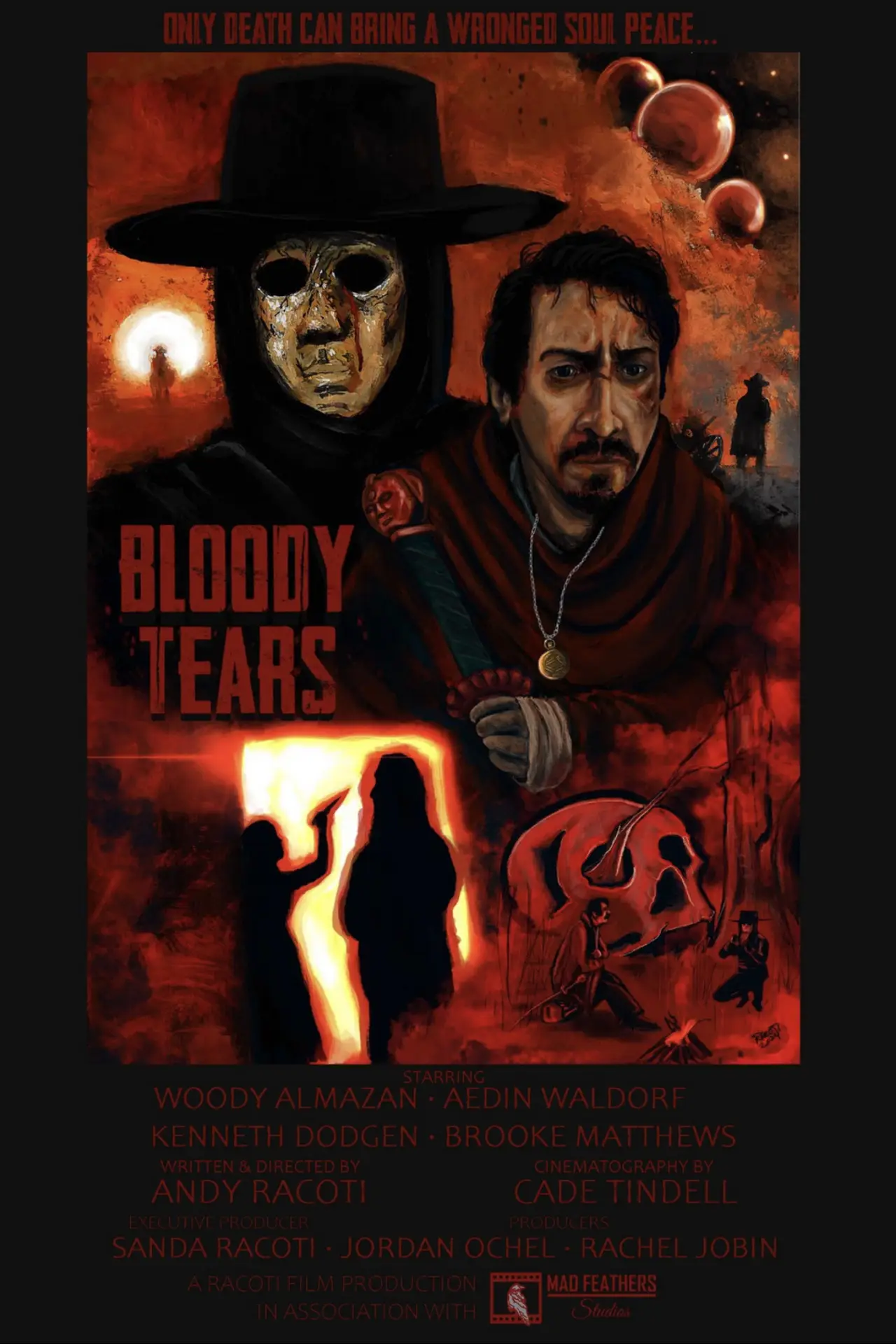 Movie poster "Bloody Tears"