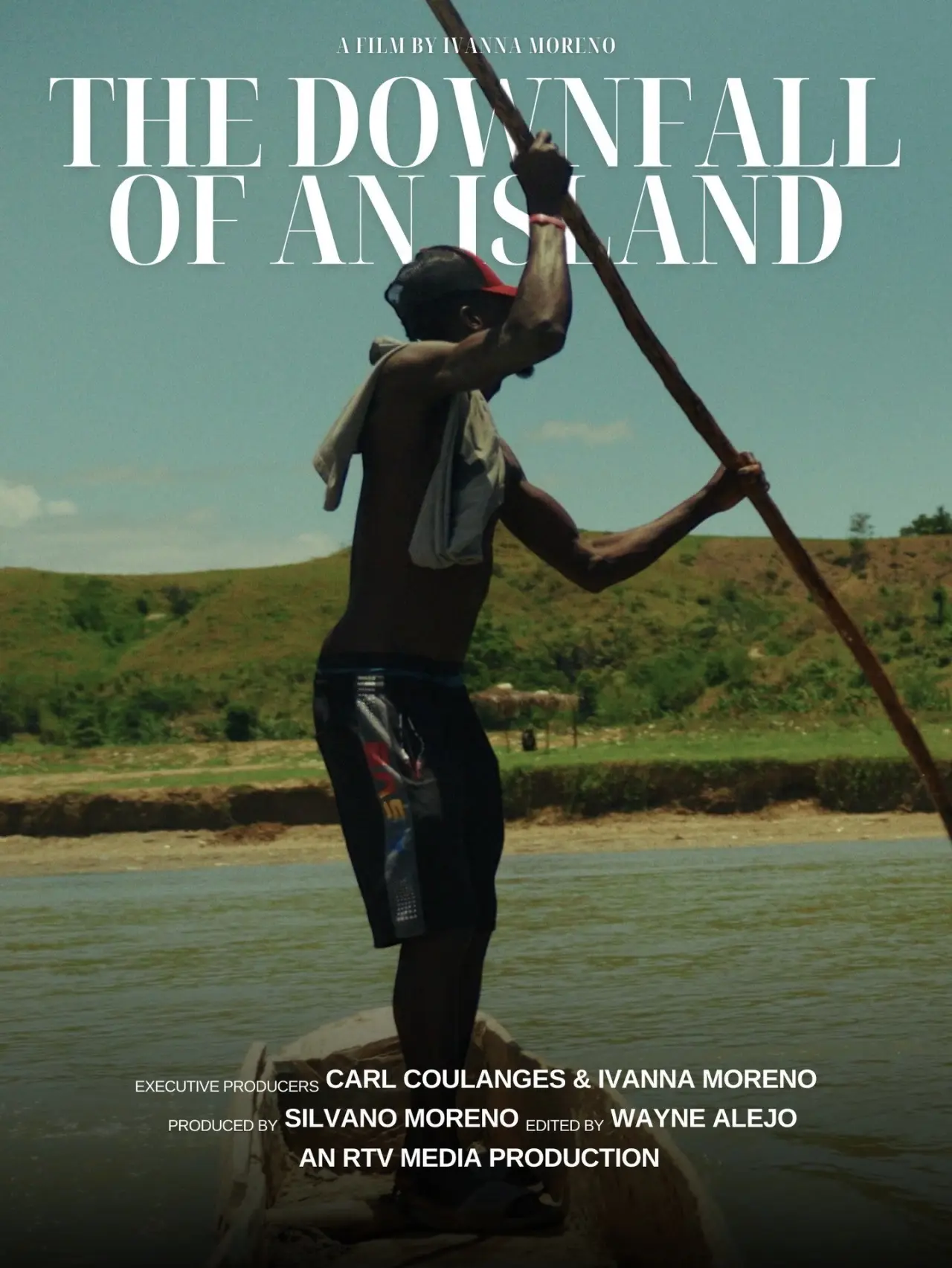 Movie poster "The Downfall of an Island"