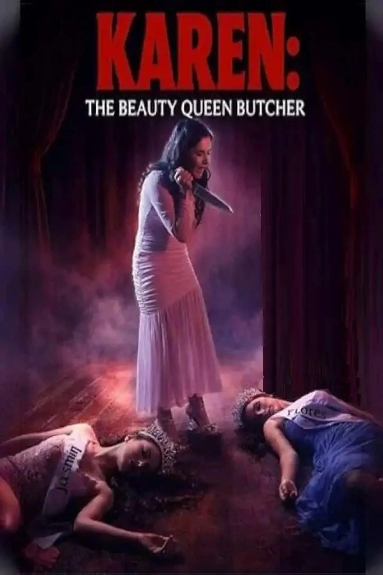Movie poster "Karen the Beauty Queen Butcher"