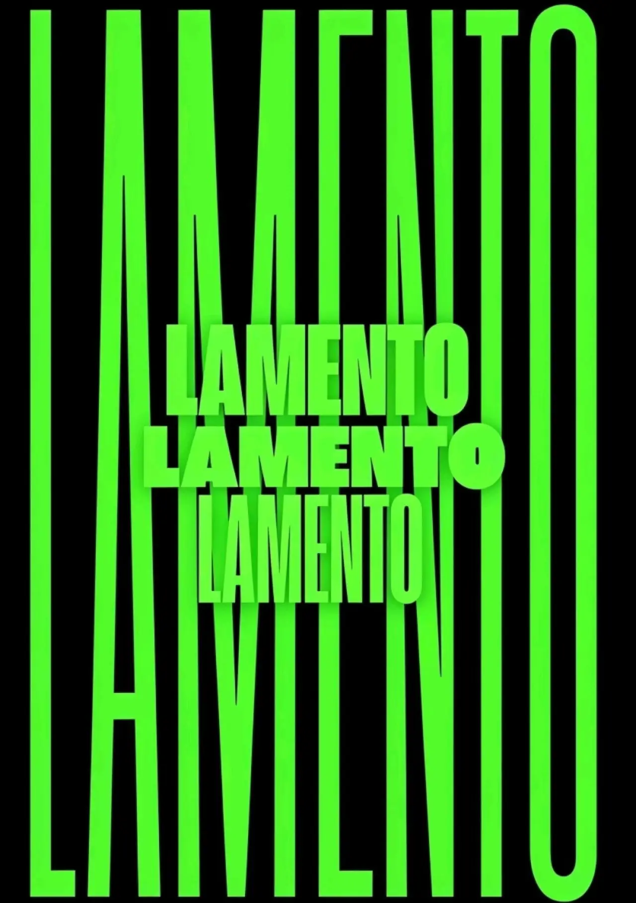 Movie poster "Lamento"