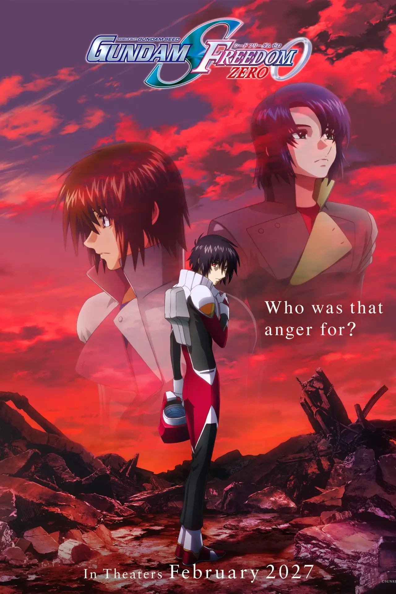 Movie poster "Mobile Suit Gundam SEED FREEDOM ZERO"