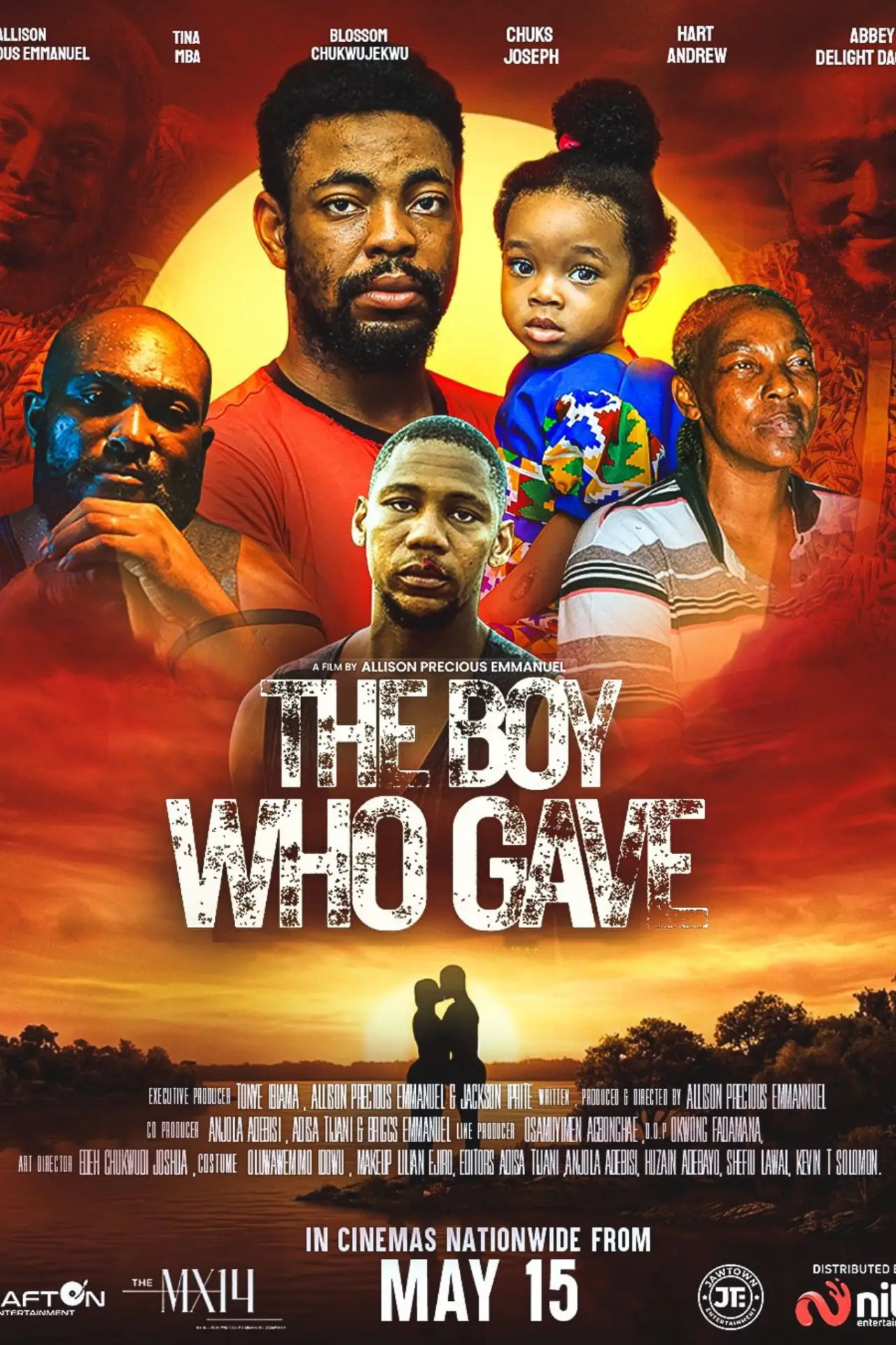 Movie poster "The Boy Who Gave"