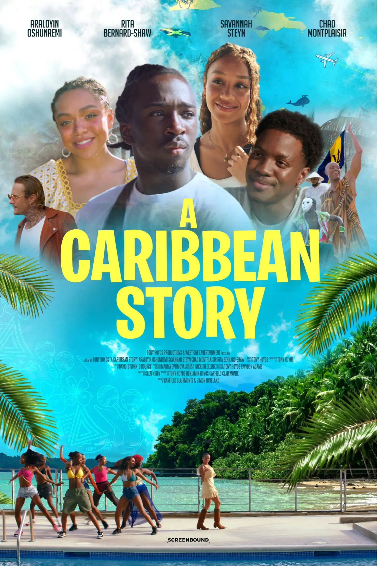 Movie poster "A Caribbean Story"