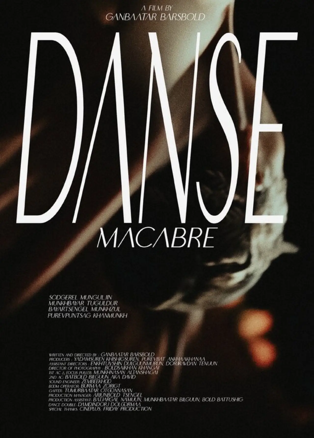 Movie poster "Danse macabre"