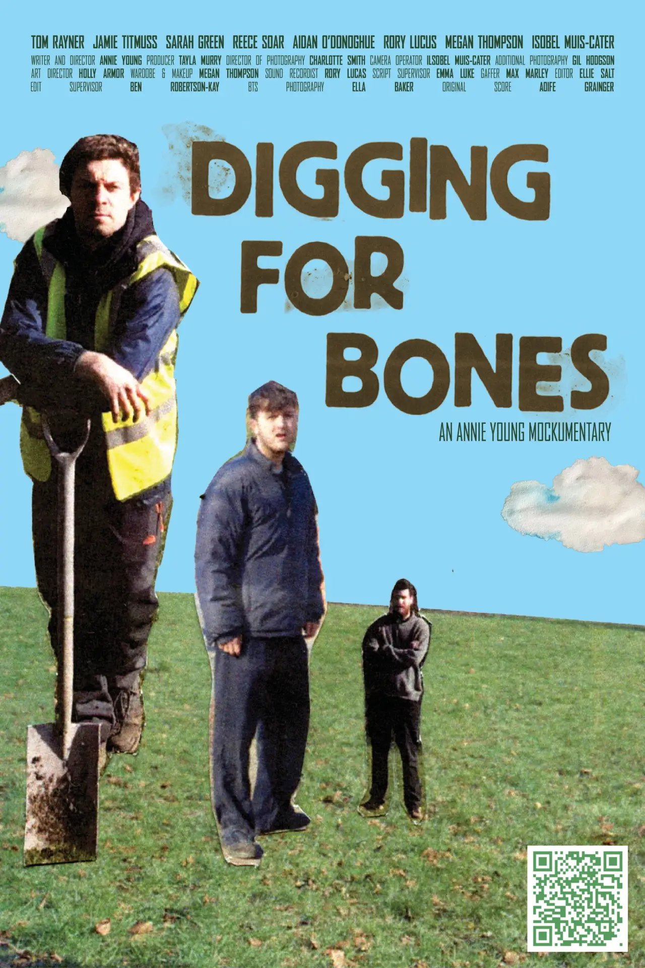 Movie poster "Digging for Bones"