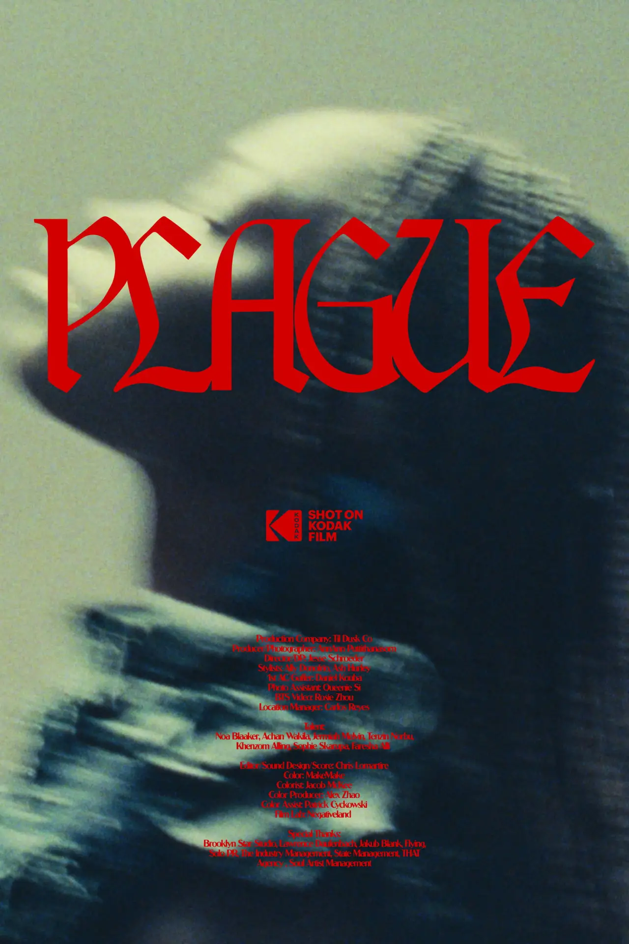 Movie poster "Plague"