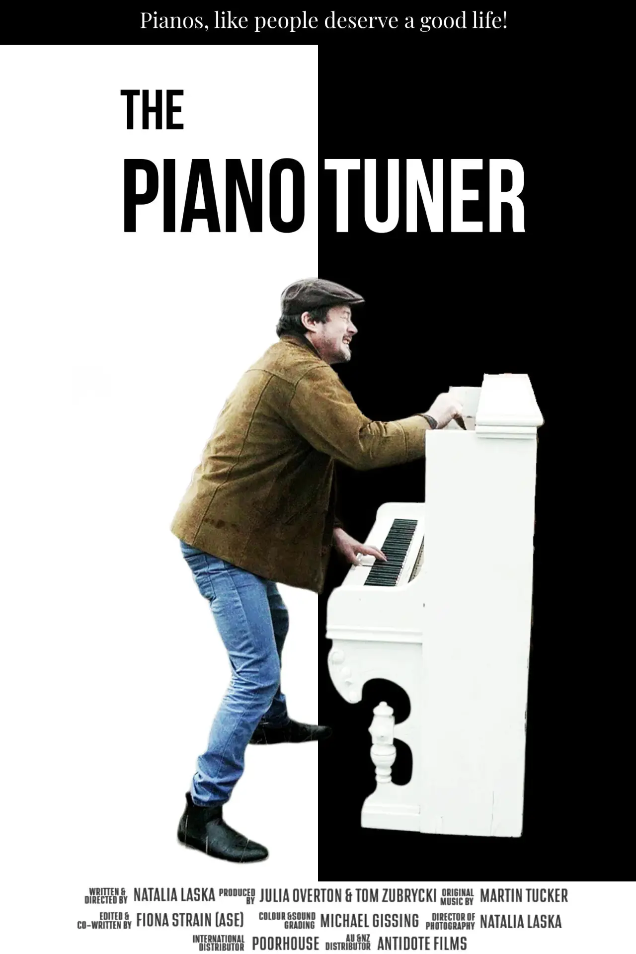 Movie poster "The Piano Tuner"