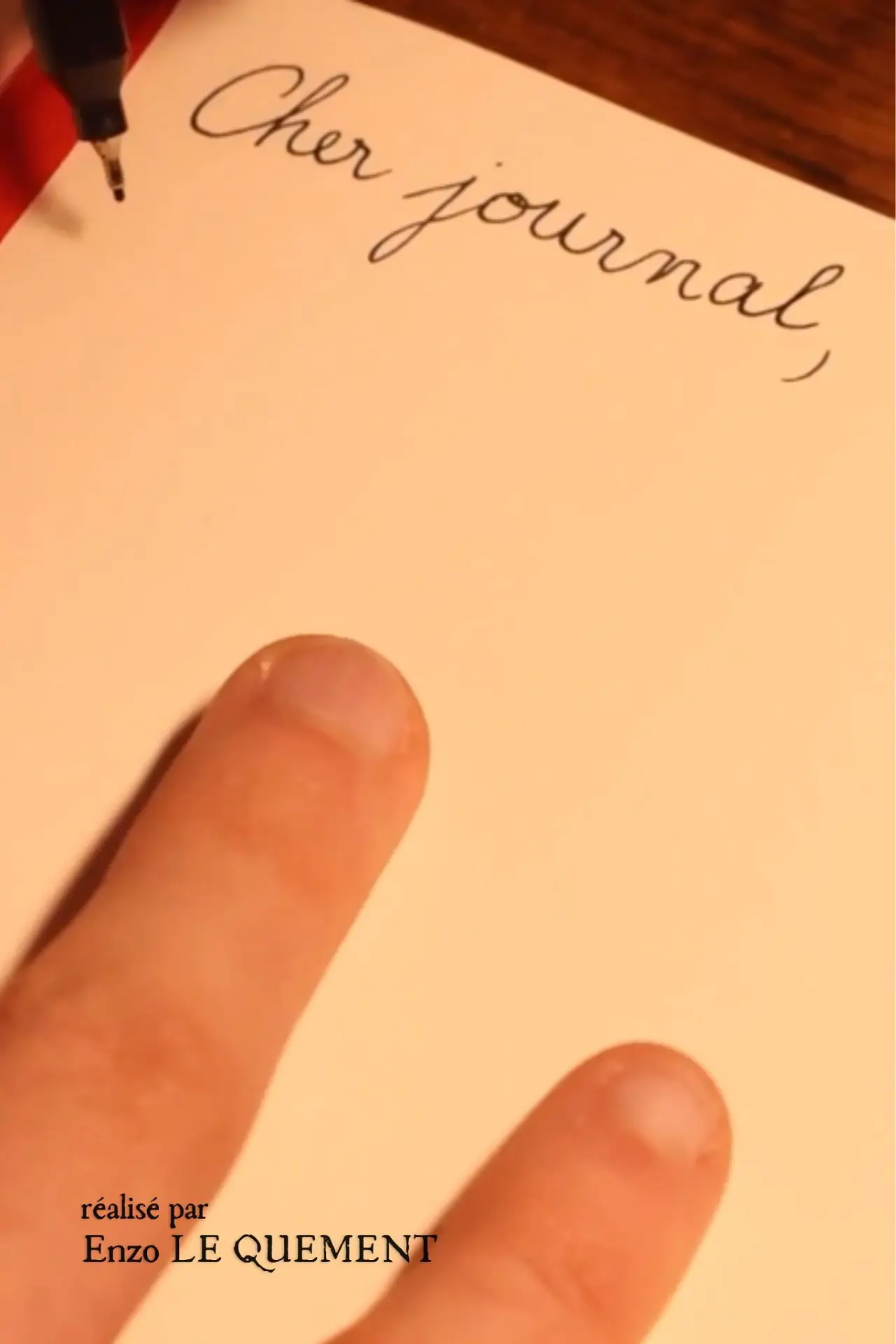 Movie poster "Dear Diary"