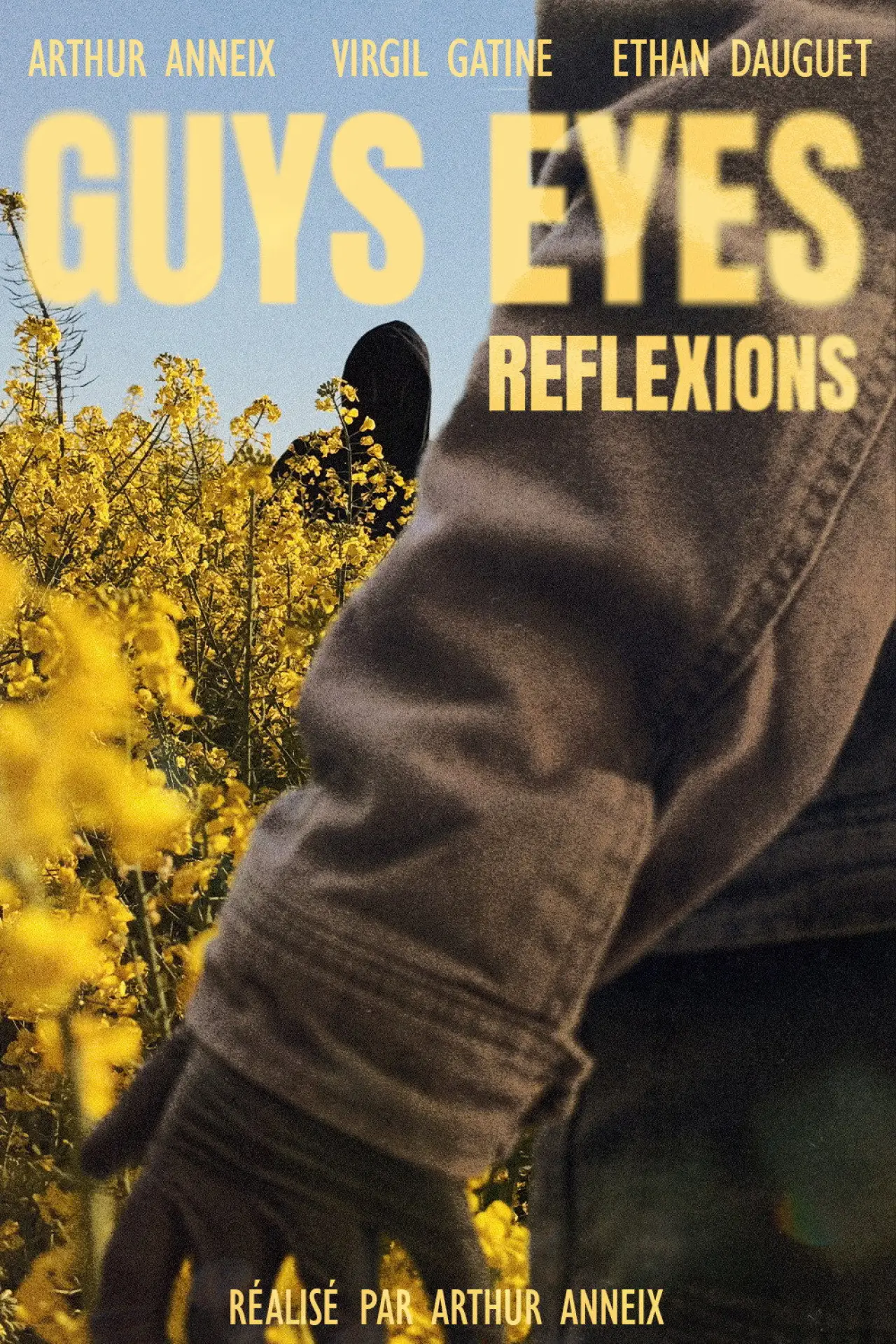 Movie poster "Guys Eyes Réflexions"