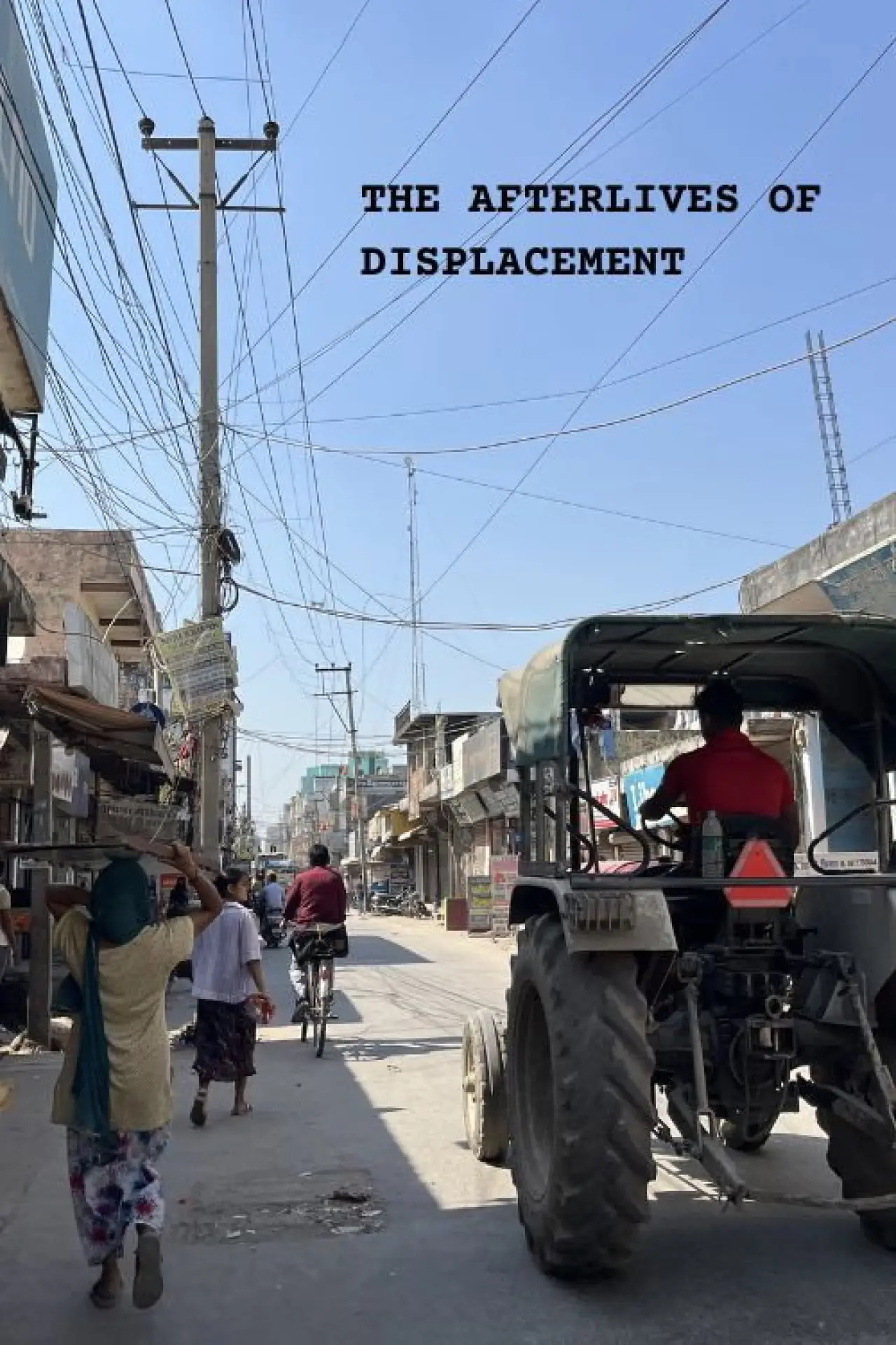 Movie poster "The Afterlives of Displacement"