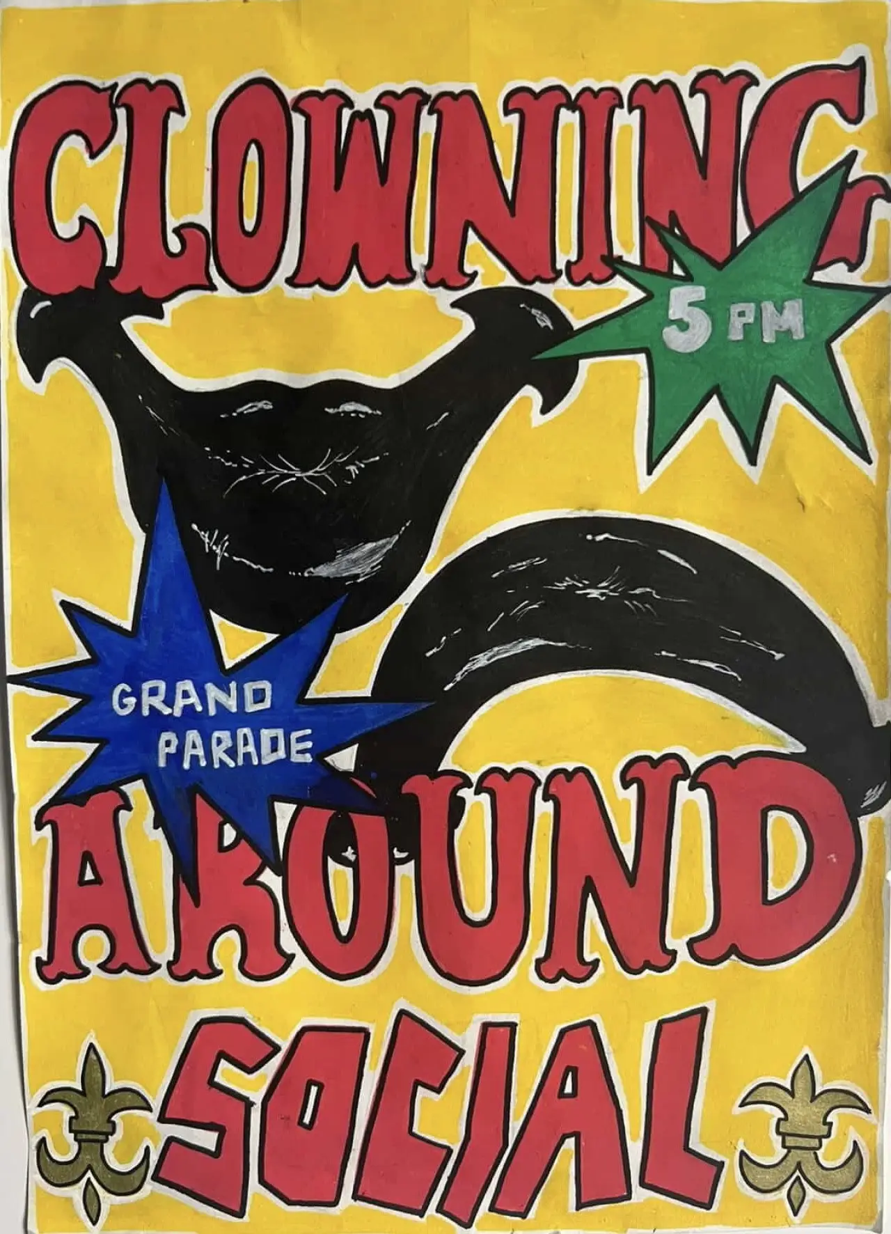 Movie poster "Clowning Around"