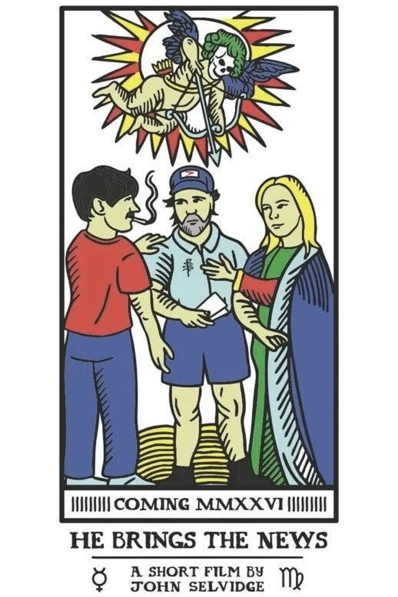Movie poster "He Brings the News"