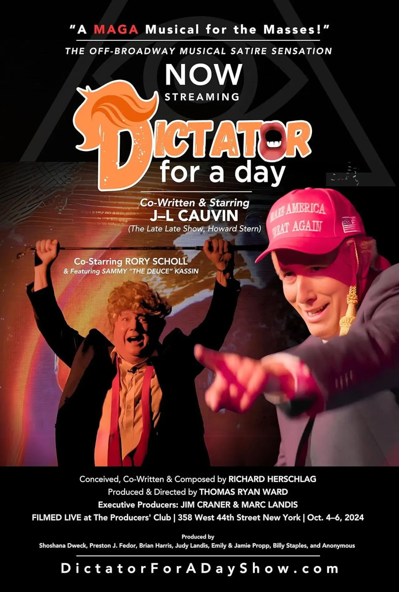 Movie poster "Dictator for a Day"