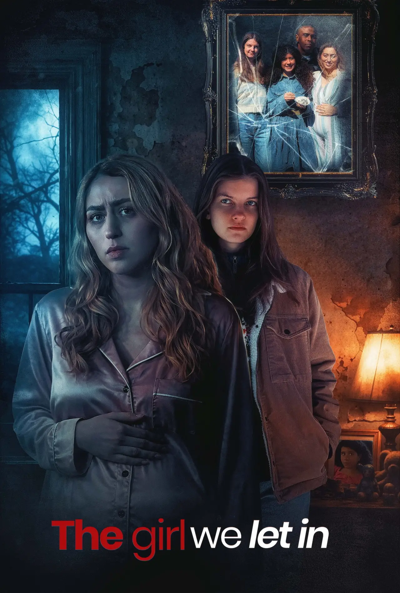 Movie poster "The Girl We Let In"