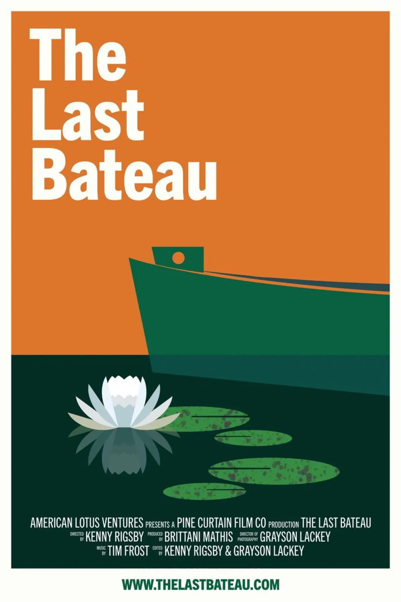 Movie poster "The Last Bateau"