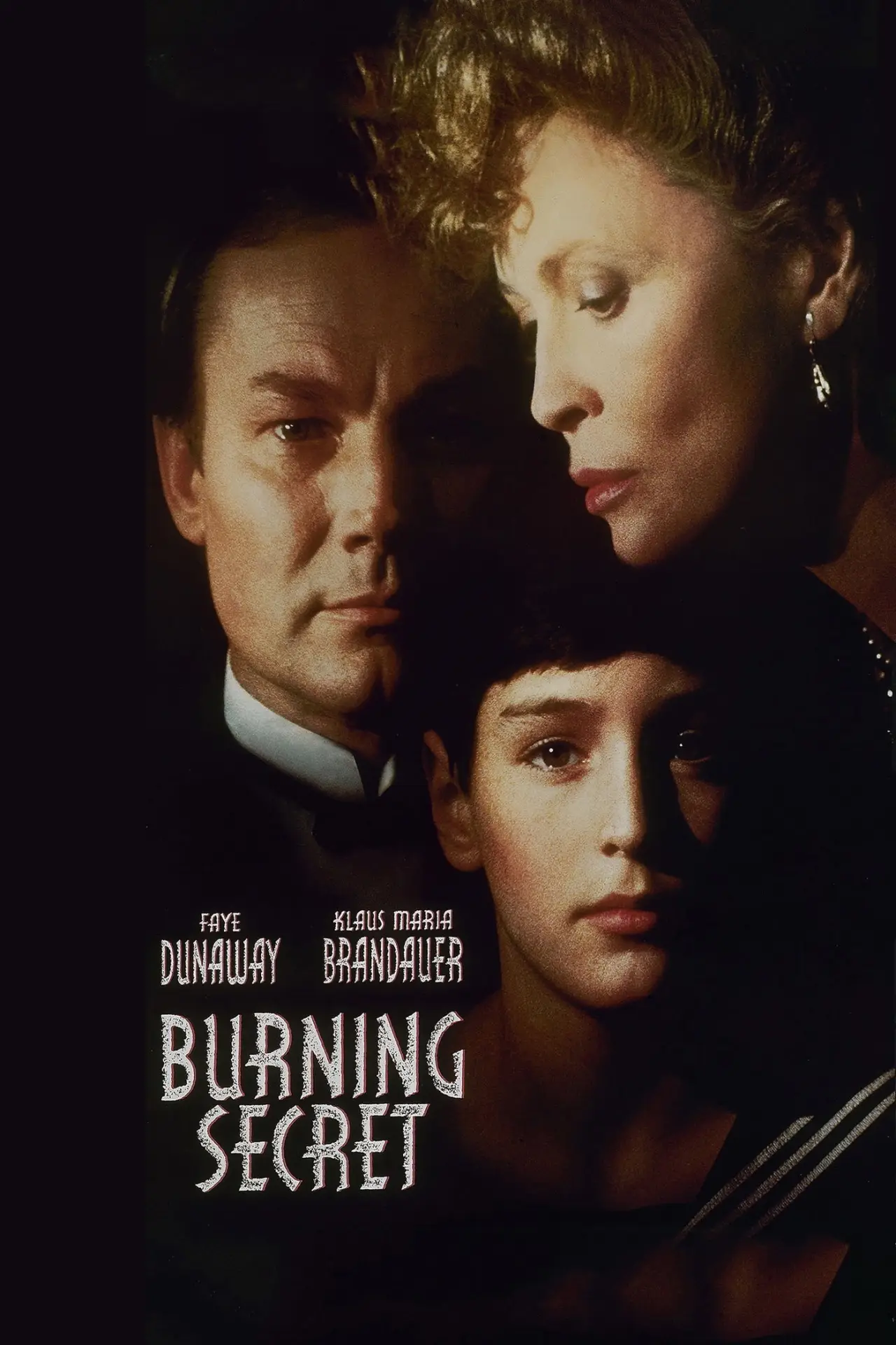 Movie poster "Burning Secret"