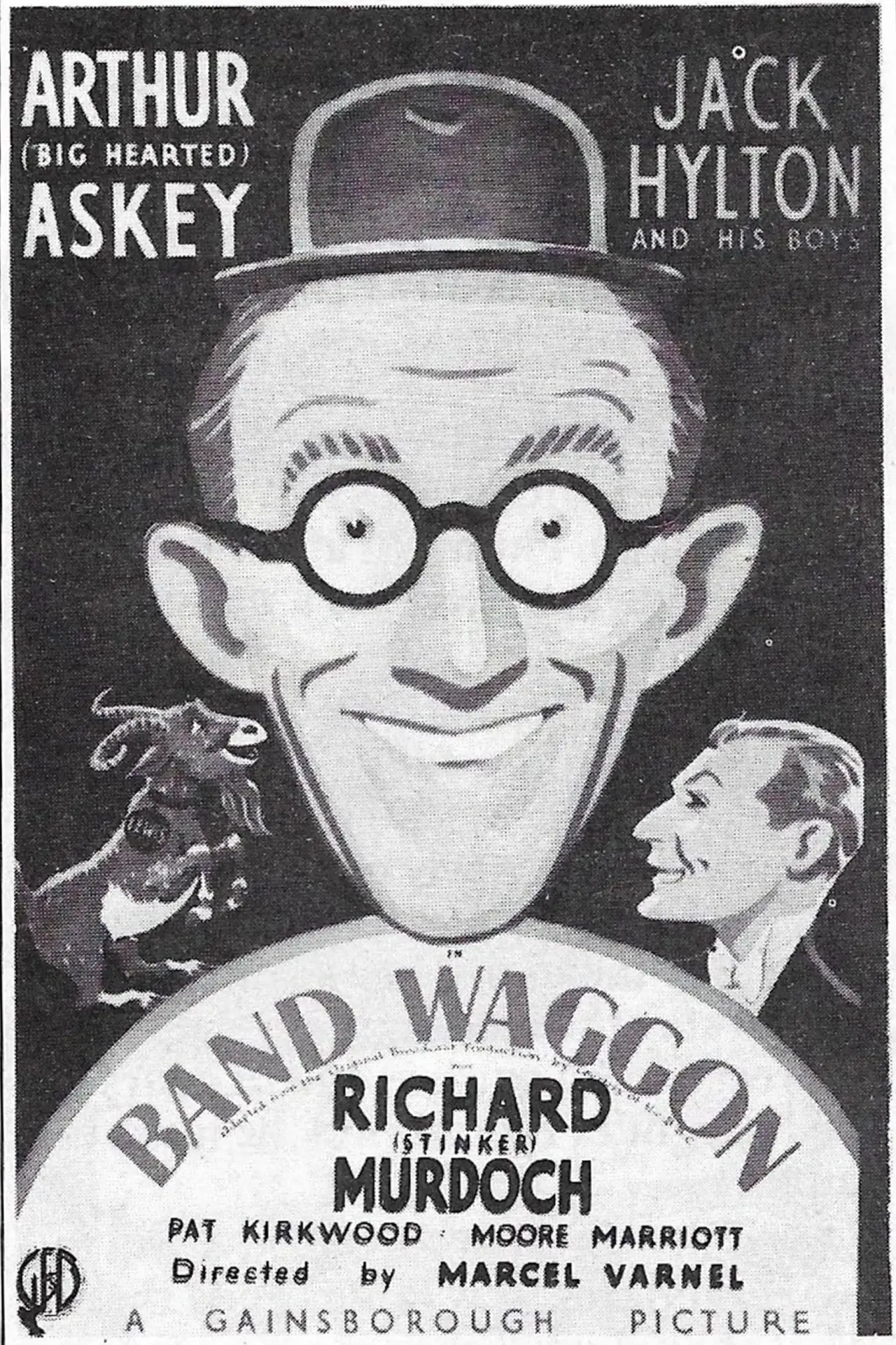 Movie poster "Band Waggon"