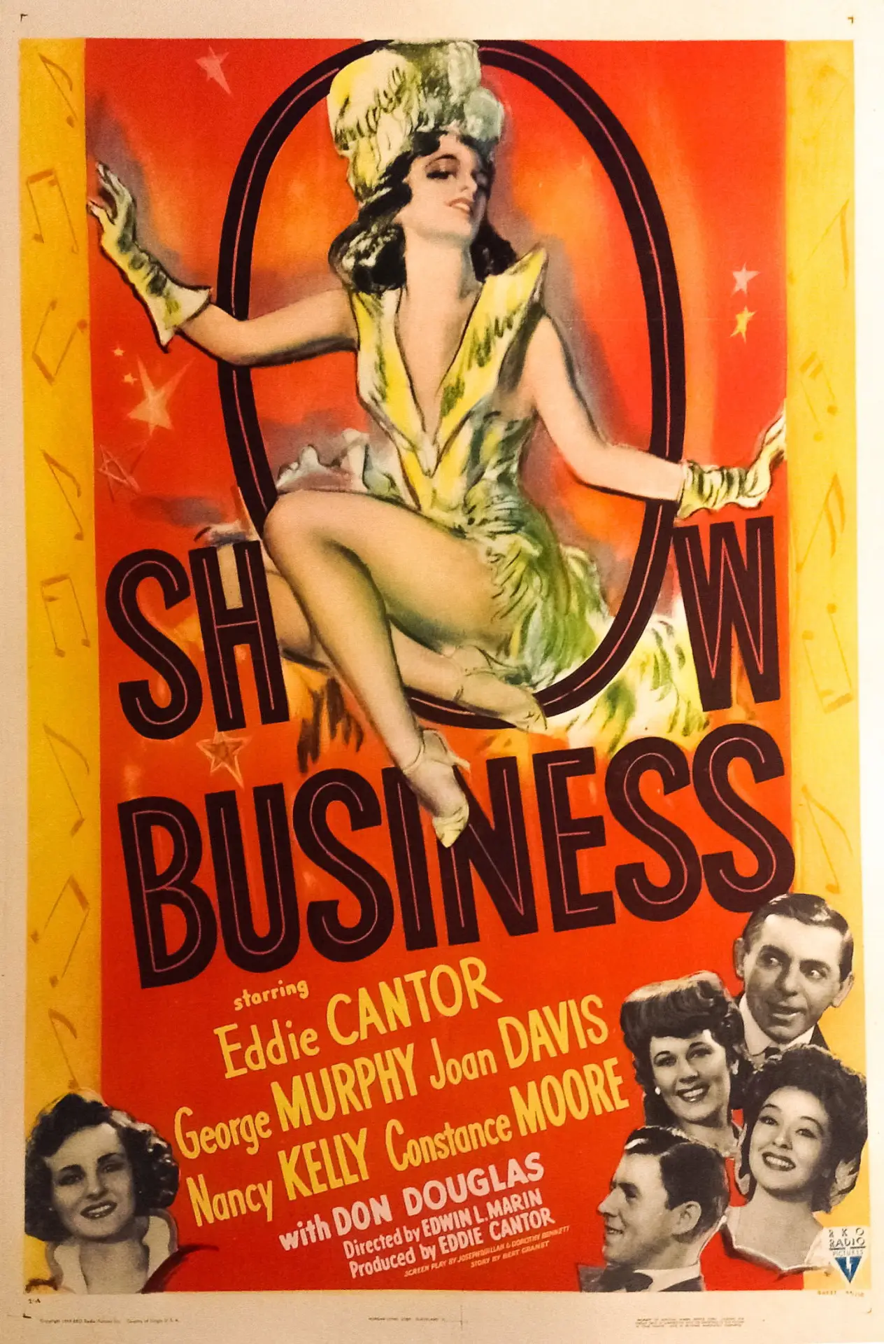 Movie poster "Show Business"