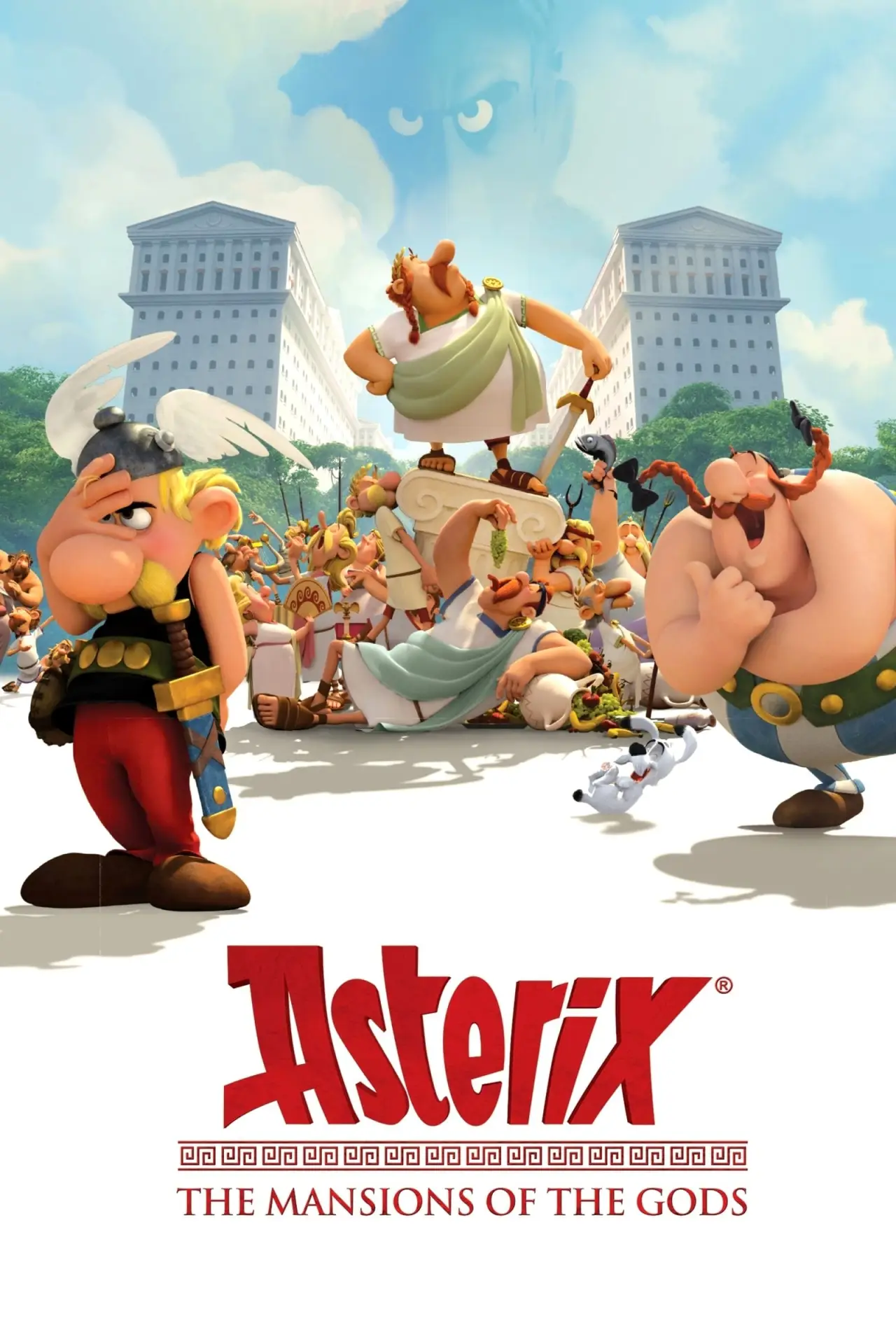 Movie poster "Asterix: The Mansions of the Gods"