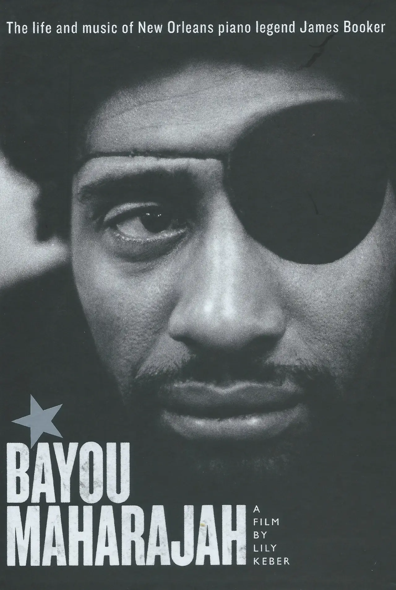 Movie poster "Bayou Maharajah: The Tragic Genius of James Booker"