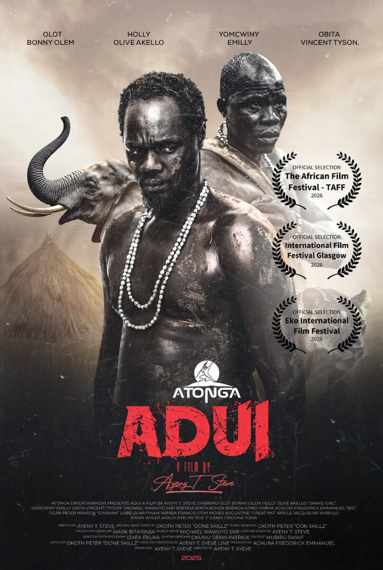 Movie poster "Adui"