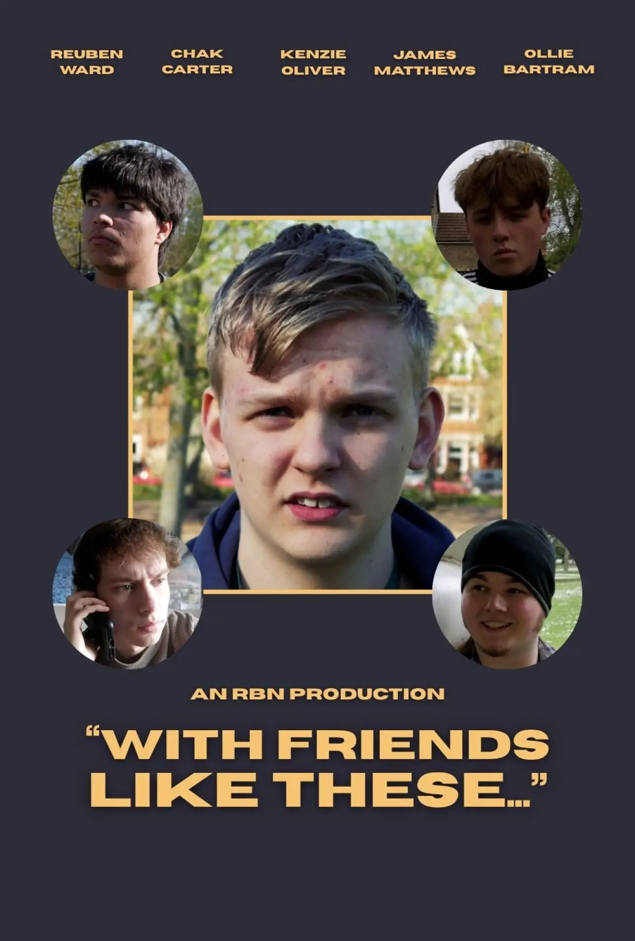 Movie poster "With Friends Like These..."