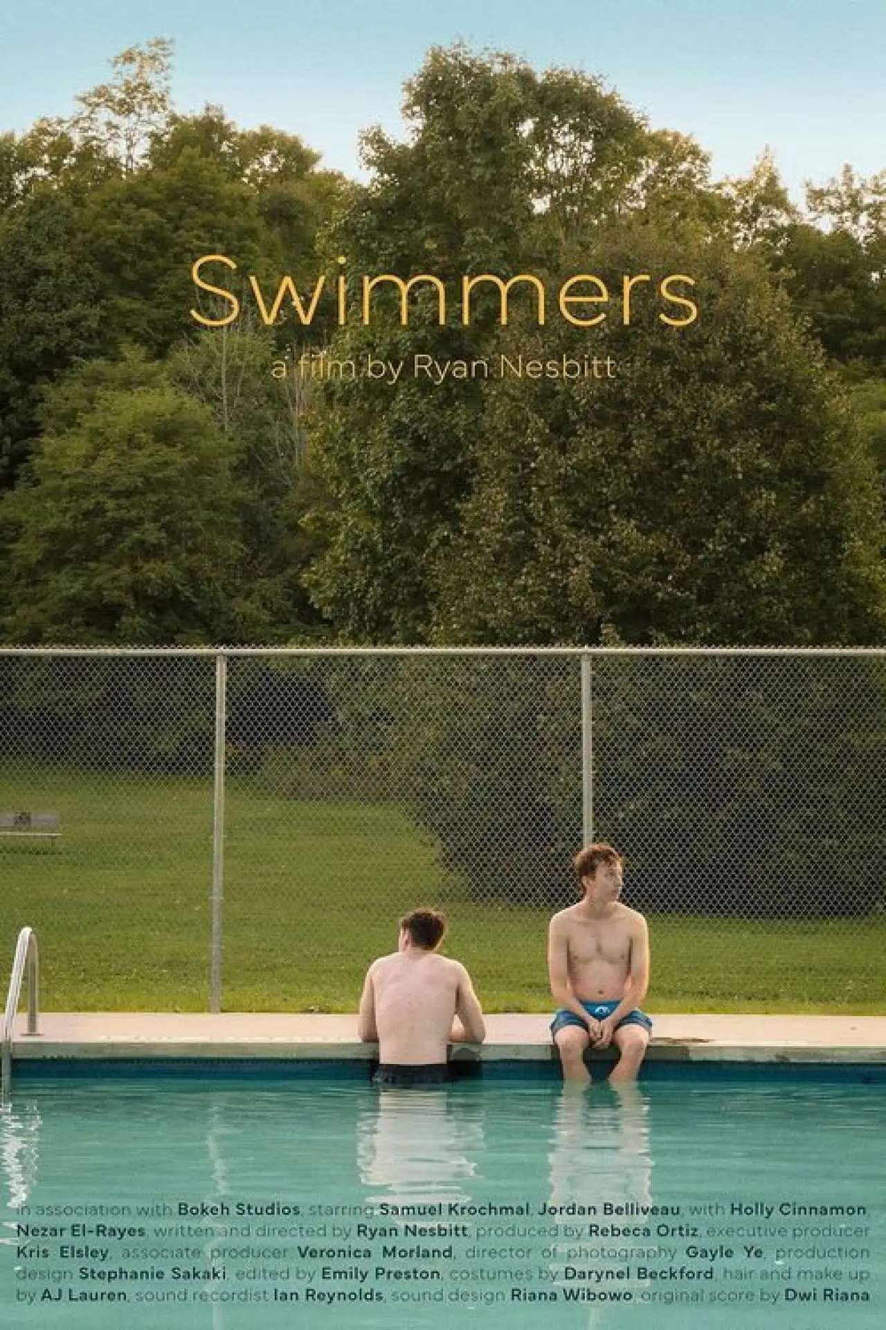 Movie poster "Swimmers"