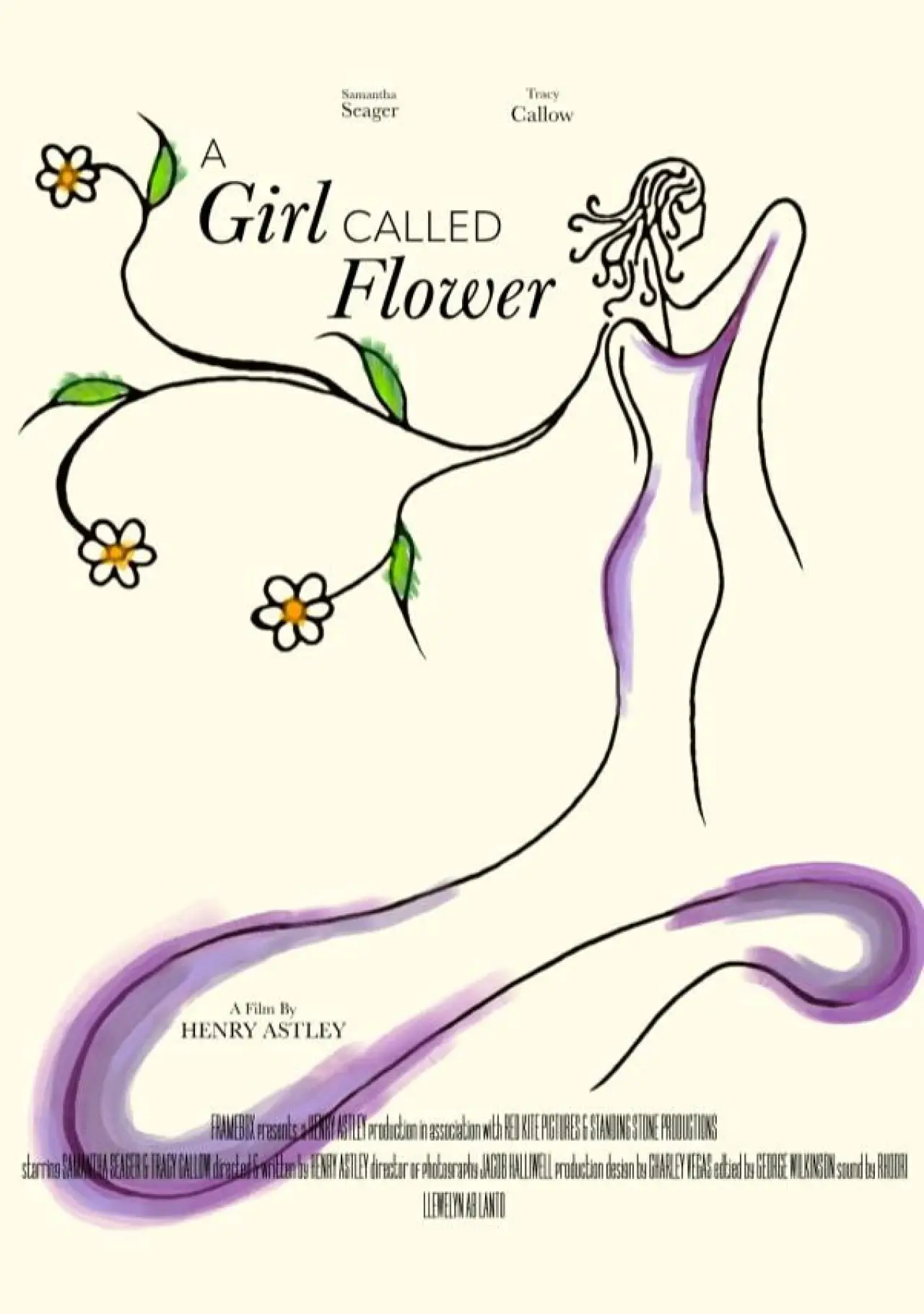 Movie poster "A Girl Called Flower"