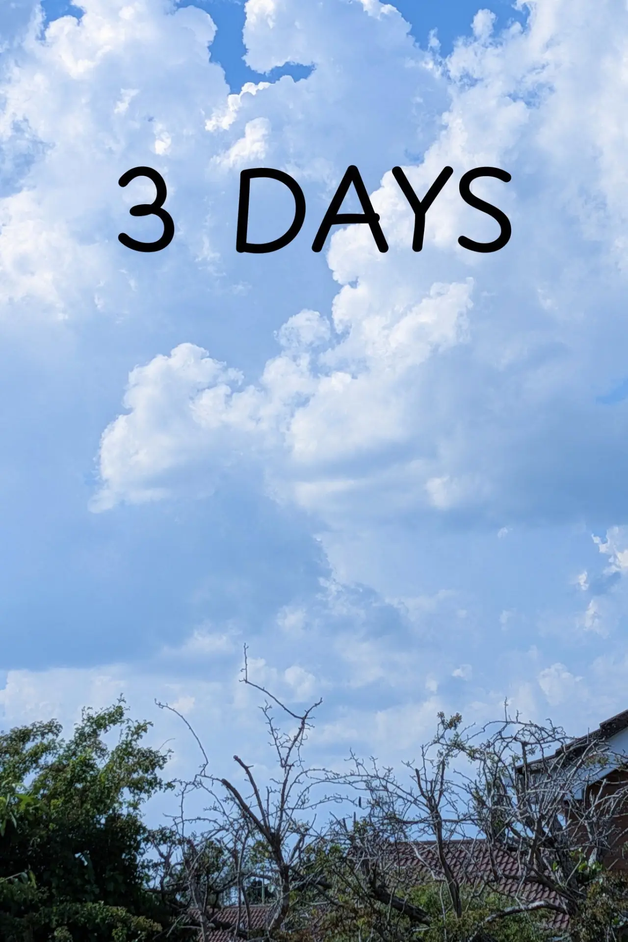 Movie poster "3 DAYS"