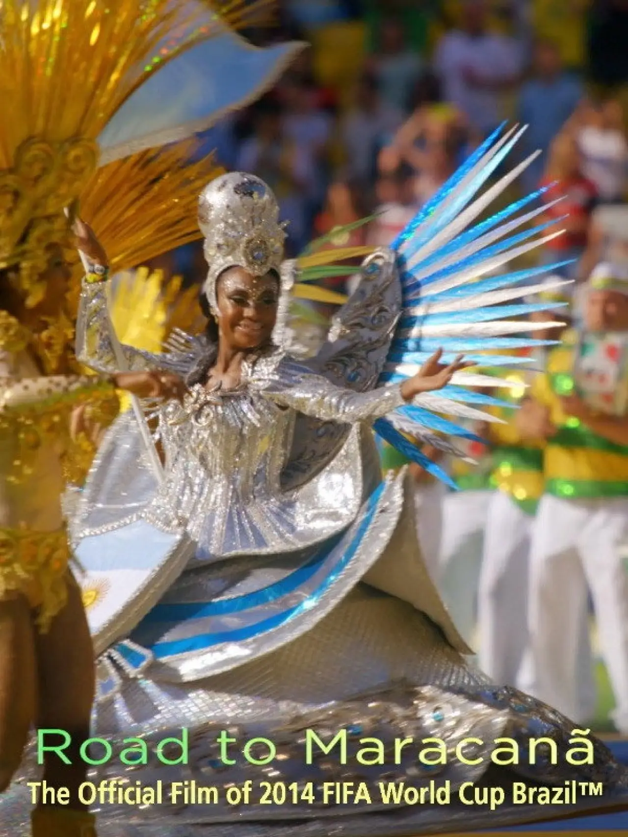 Movie poster "The Road to Maracana: The Official 2014 FIFA World Cup Film"