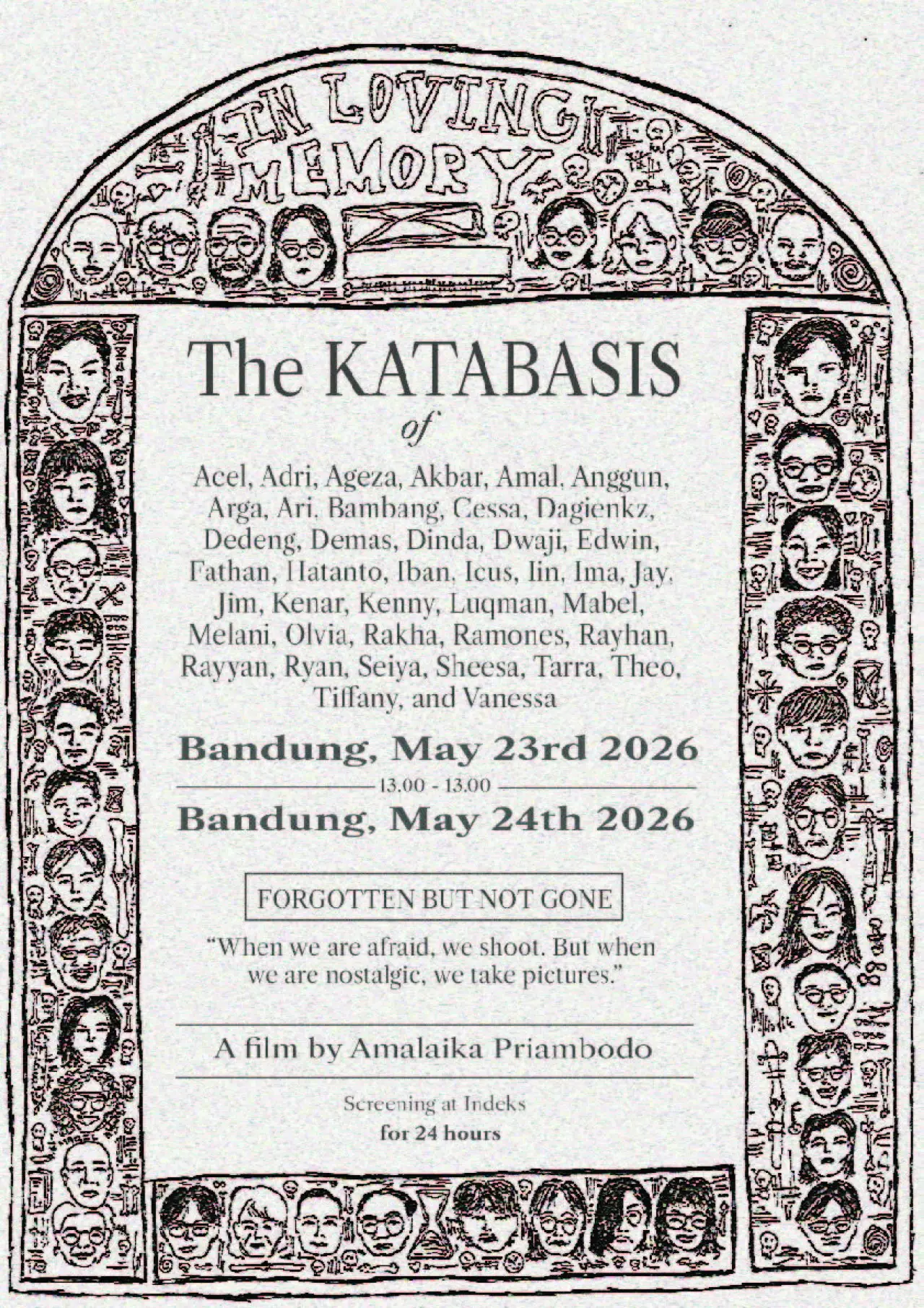 Movie poster "The Katabasis of..."