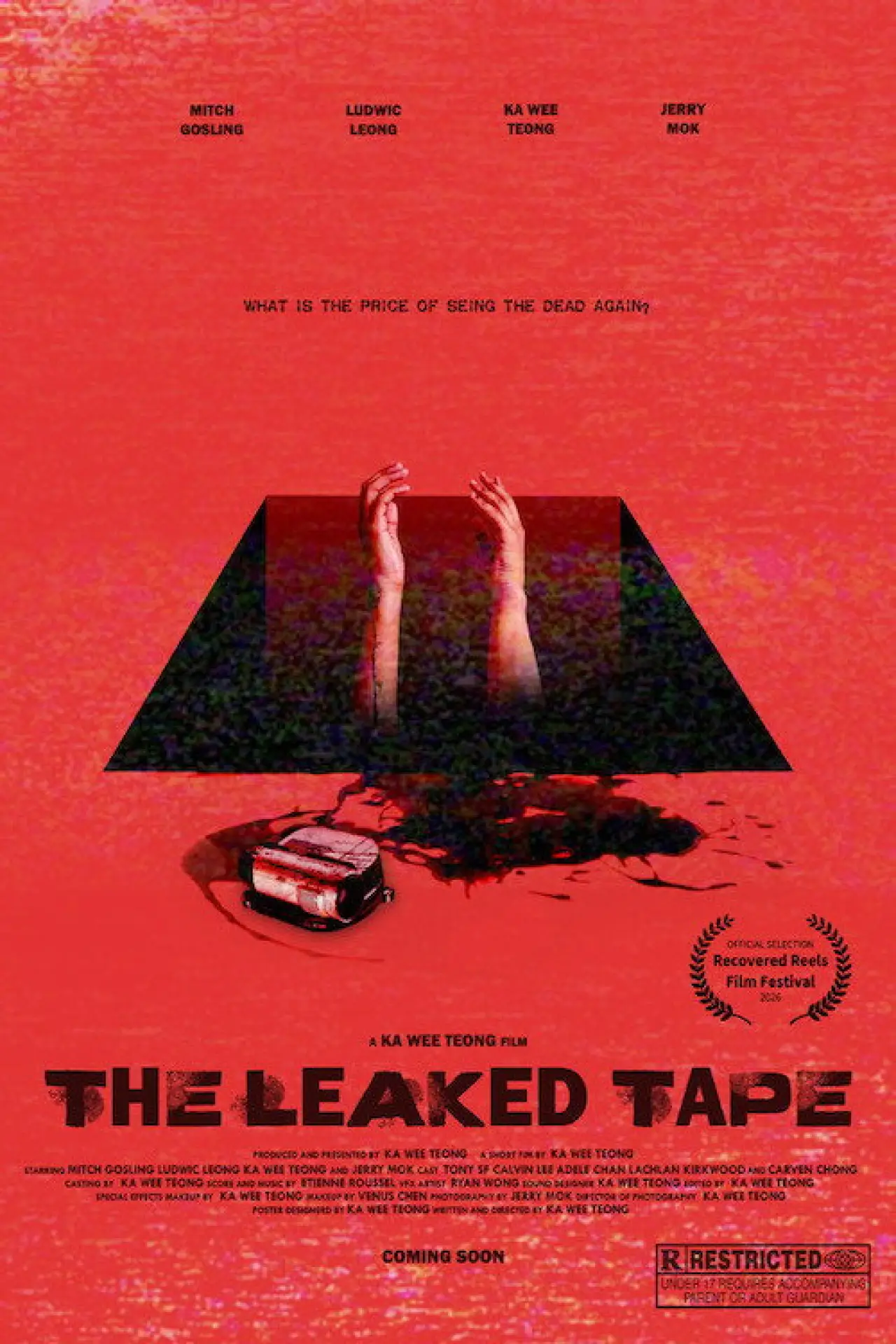 Movie poster "The Leaked Tape"