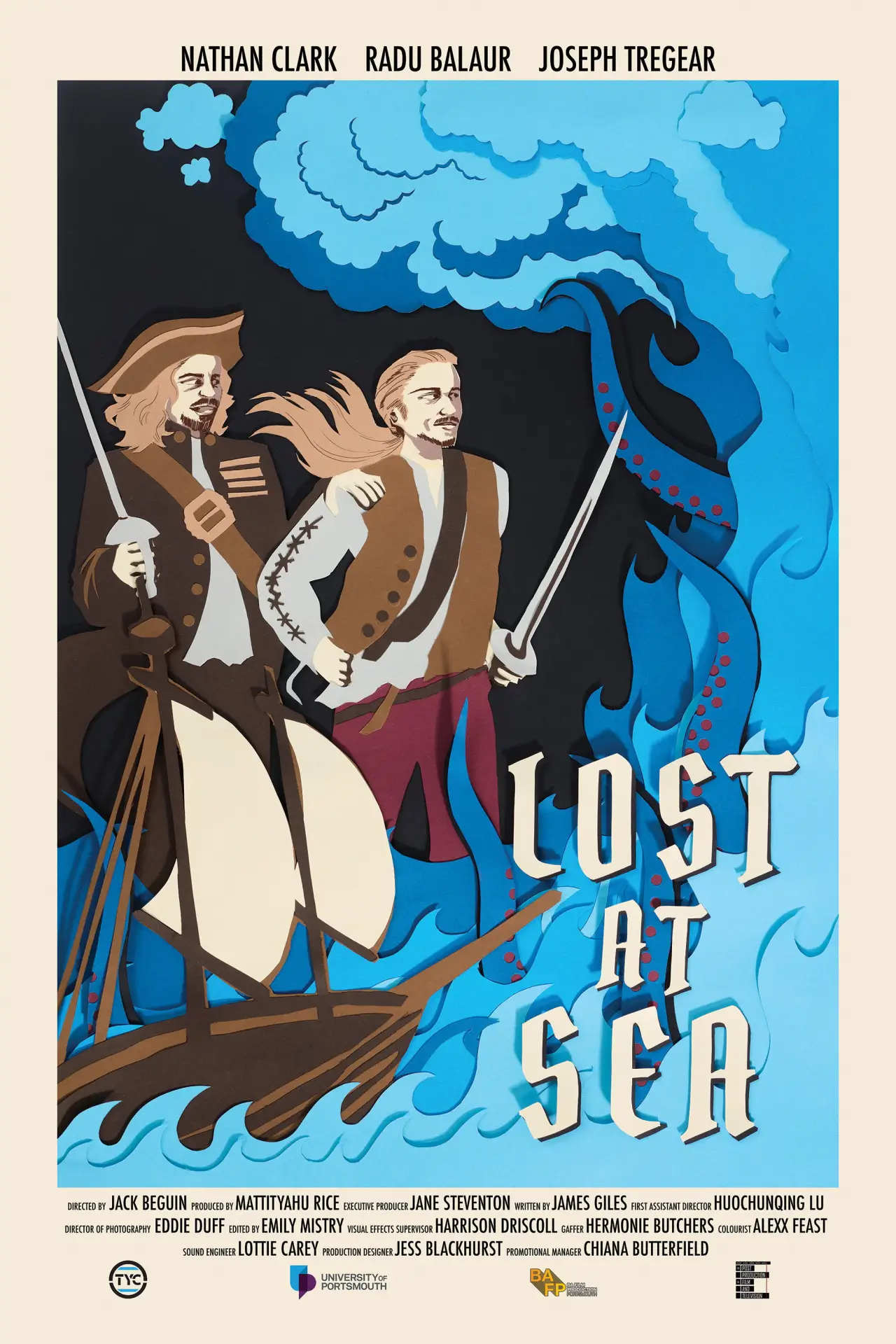 Movie poster "Lost at Sea"
