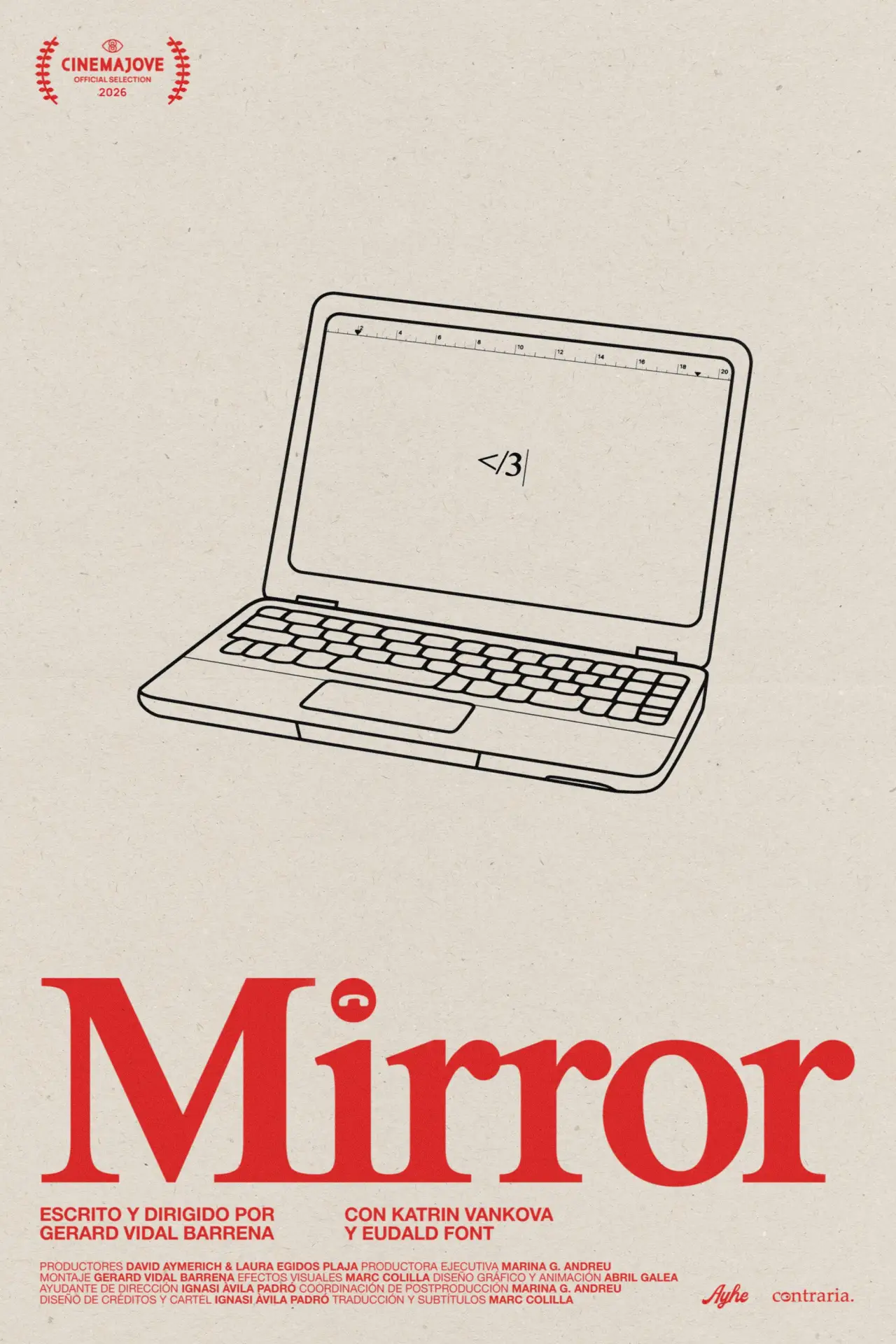 Movie poster "Mirror"