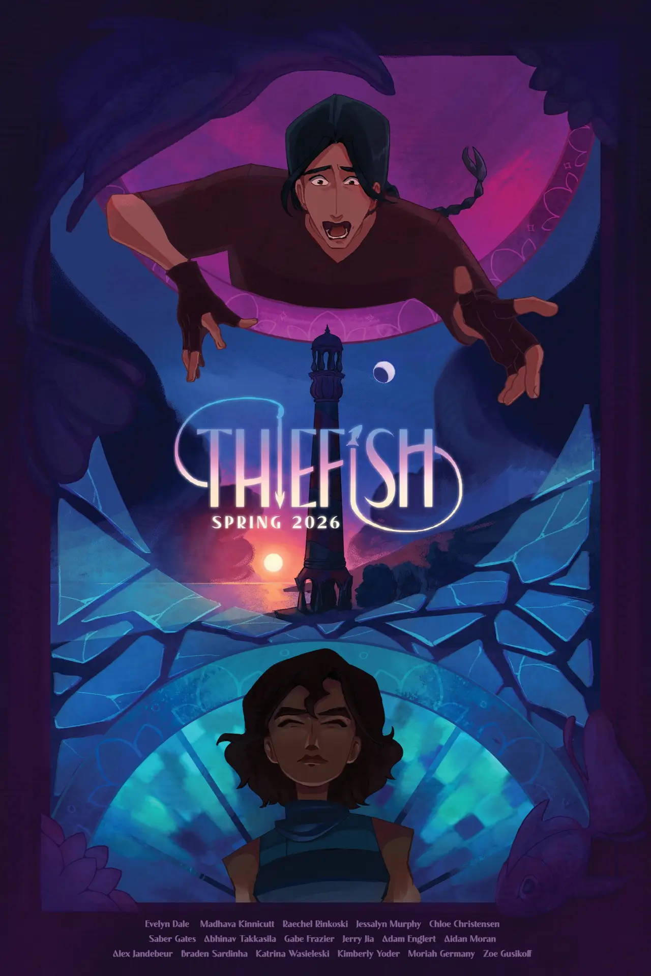 Movie poster "Thiefish"