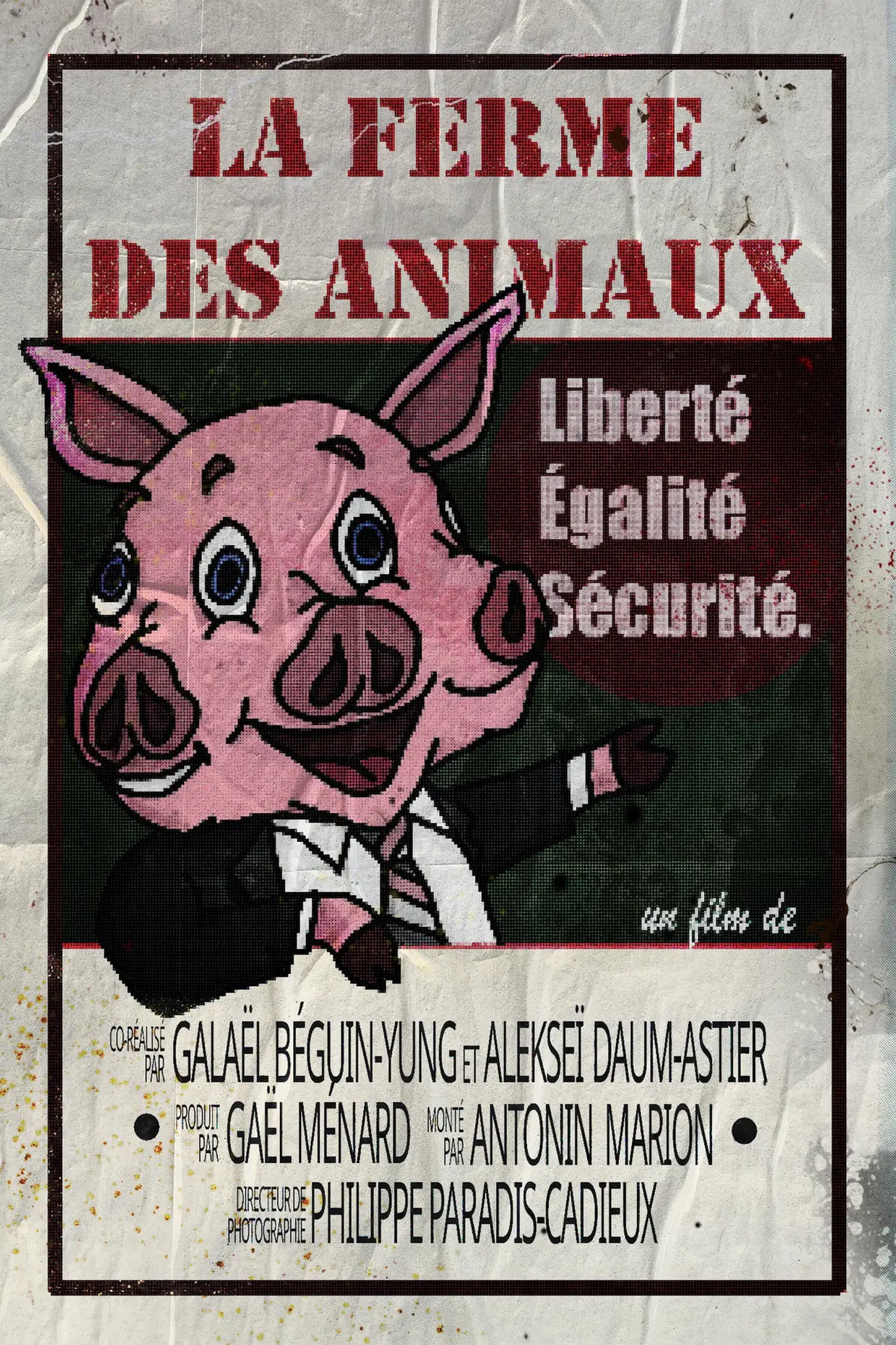 Movie poster "Animal Farm"