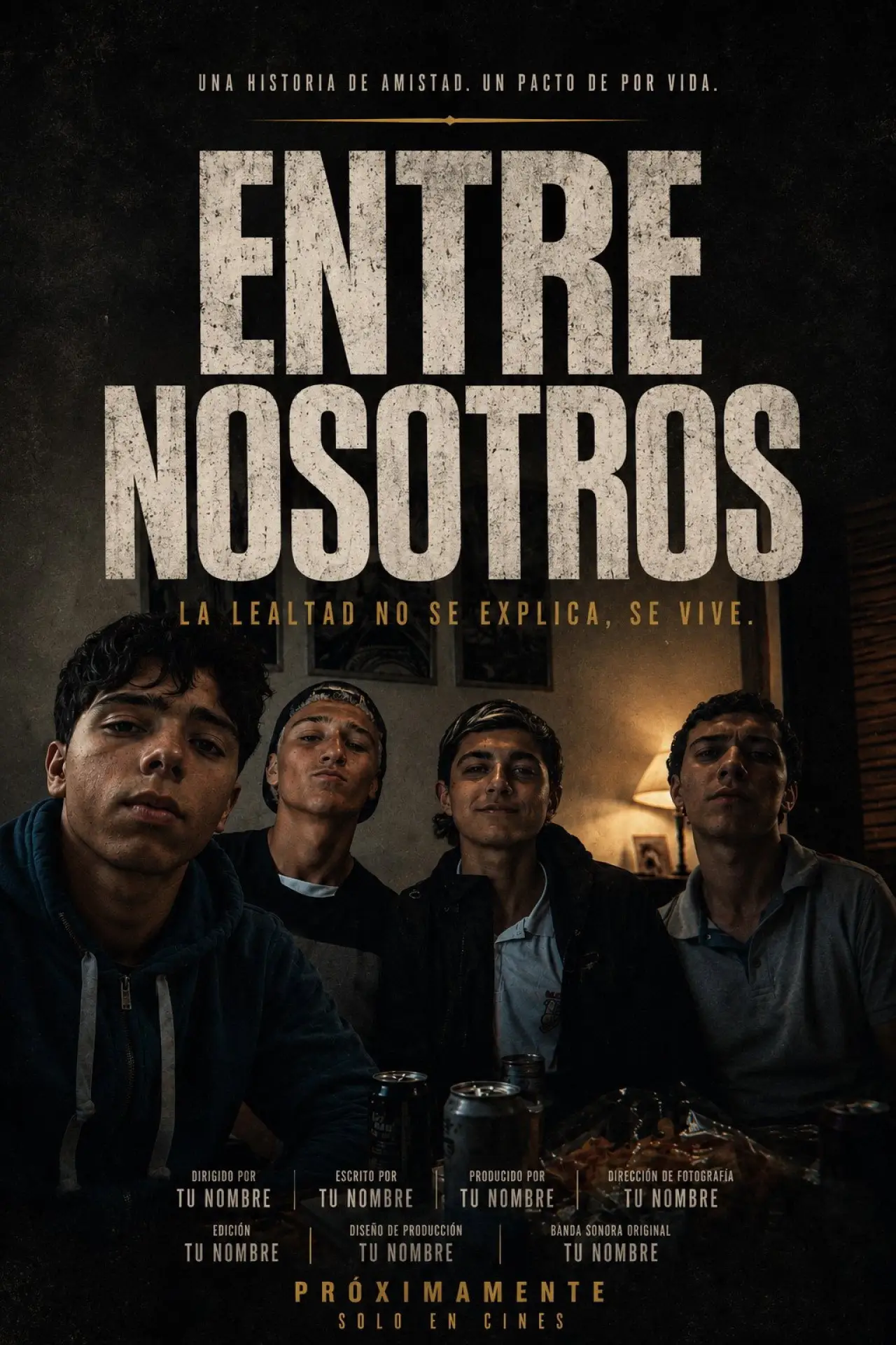 Movie poster "Entre Amigos"