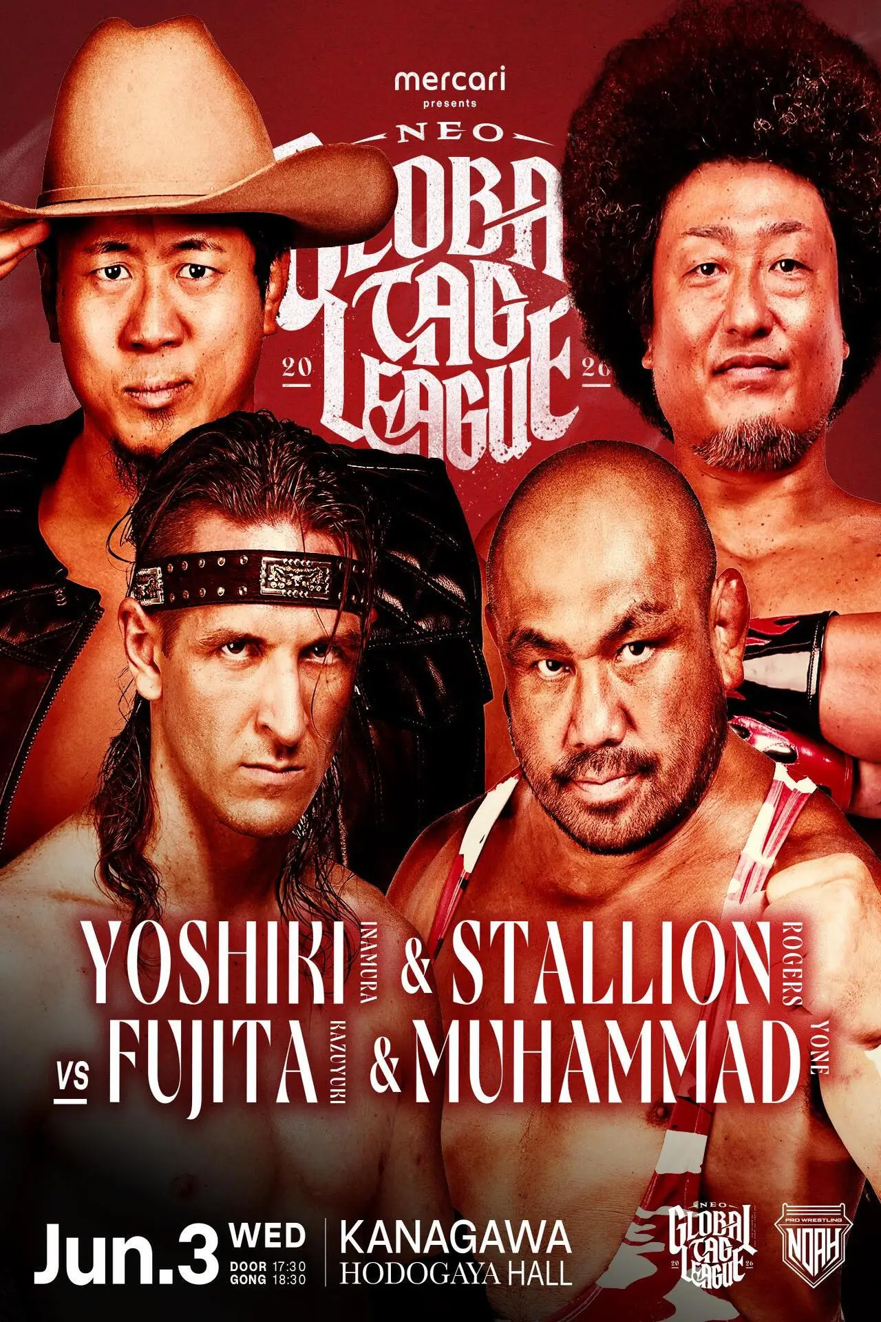 Movie poster "NOAH Neo Global Tag League 2026 ~ Day 7"