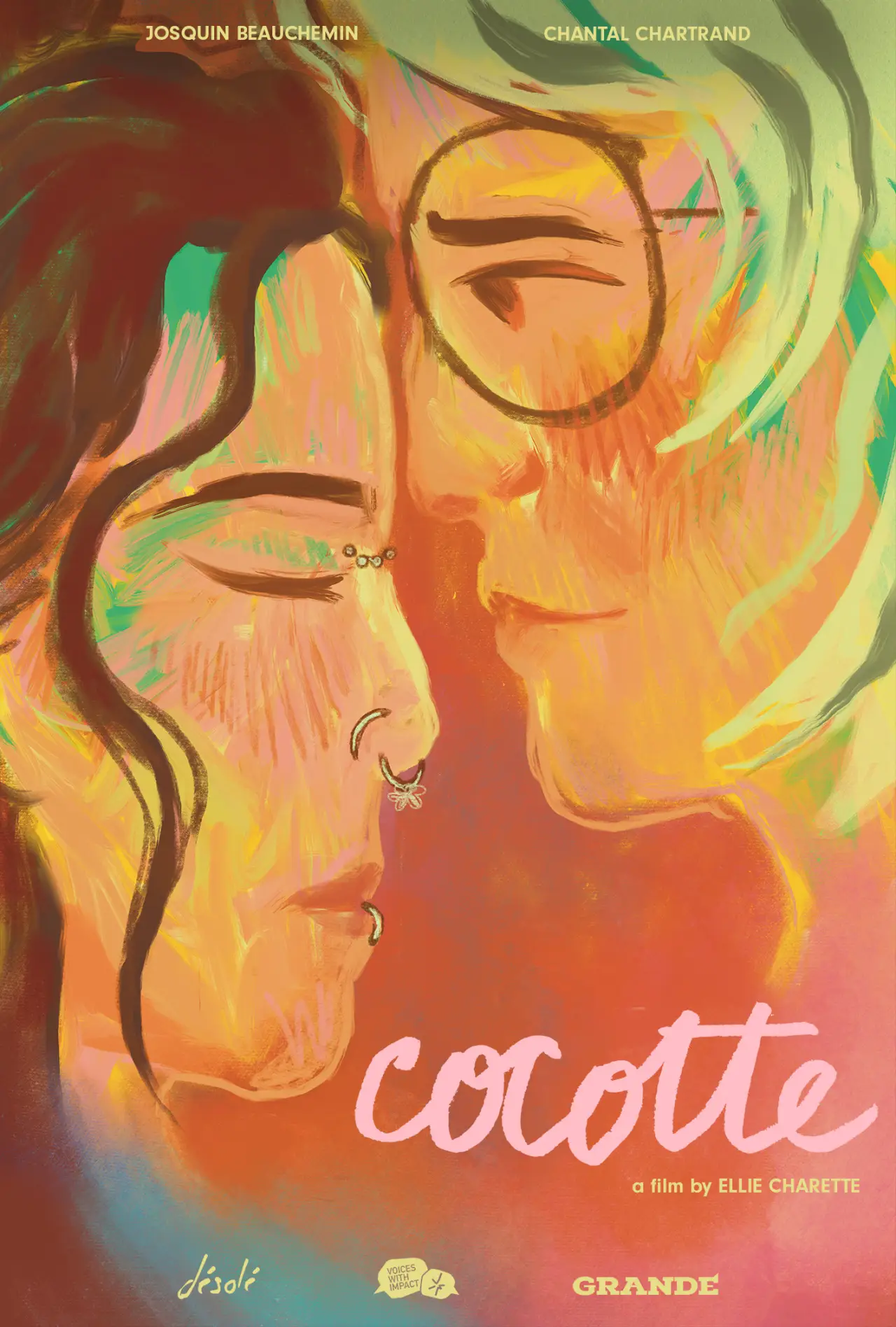 Movie poster "Cocotte"