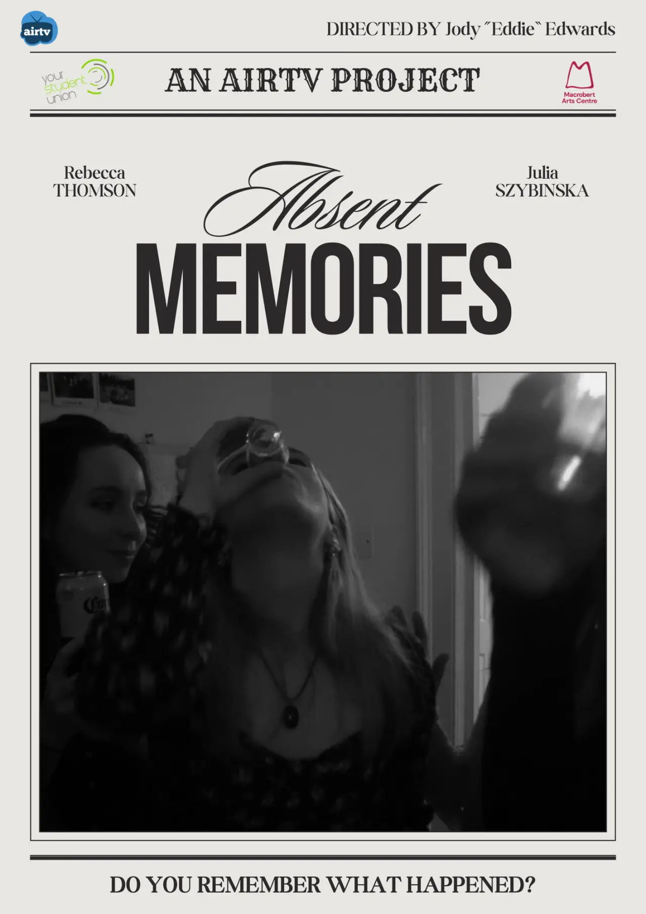 Movie poster "Absent Memories"