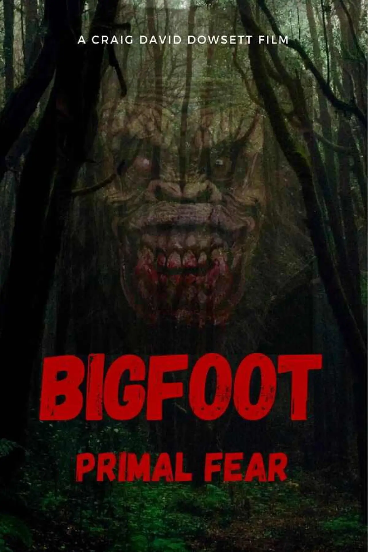 Movie poster "Bigfoot Primal Fear"