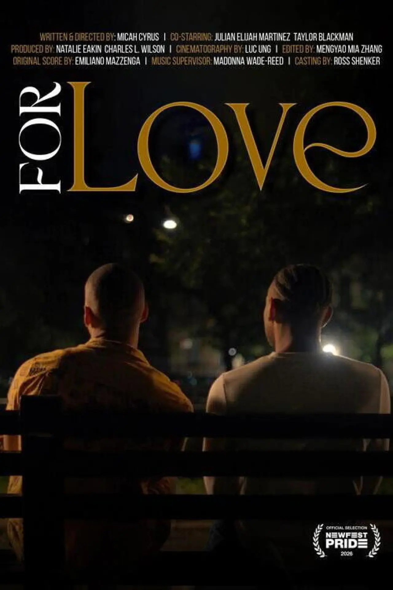 Movie poster "For Love"
